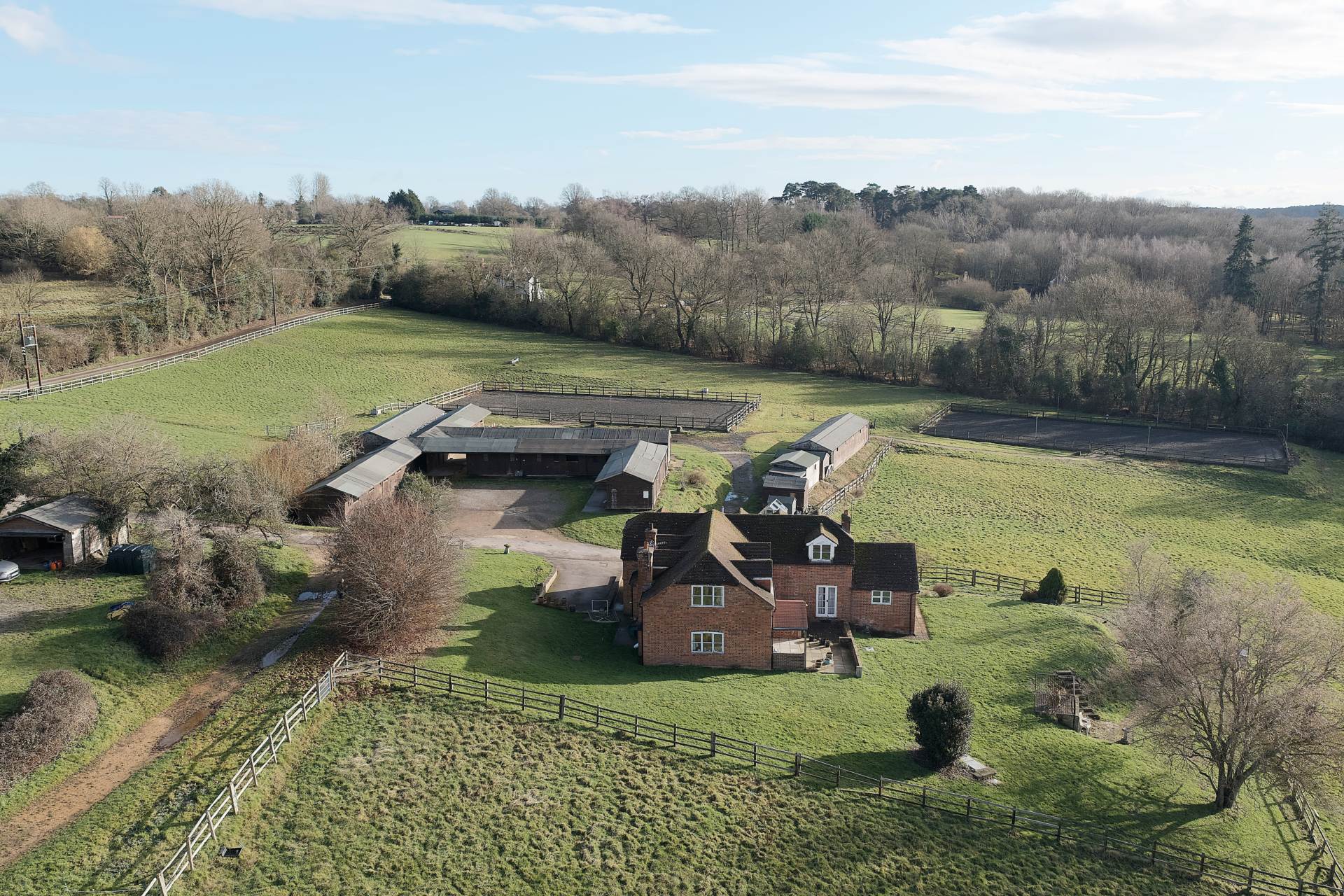 Padworth, Berkshire - 40 acres/ equestrian, 30 loose boxes, Image 2