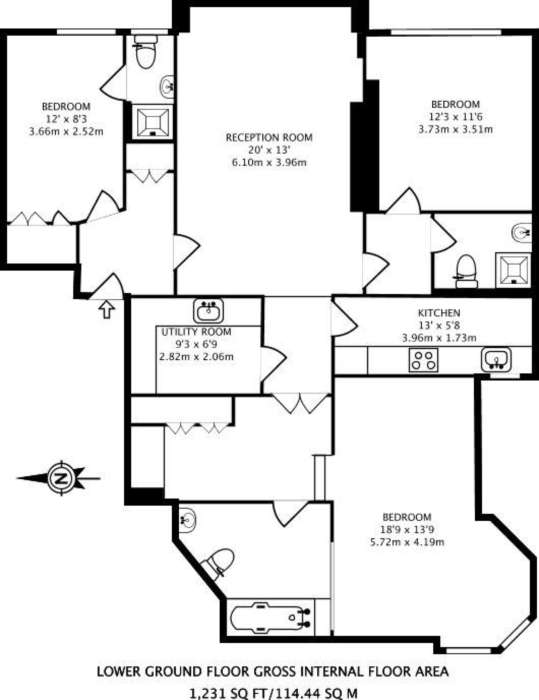 Rutland Court, Rutland Gardens, Knightsbridge, SW7, Image 10