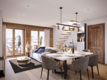 Le Bettex, Saint-Martin de Belleville French Alps, France, Image 1