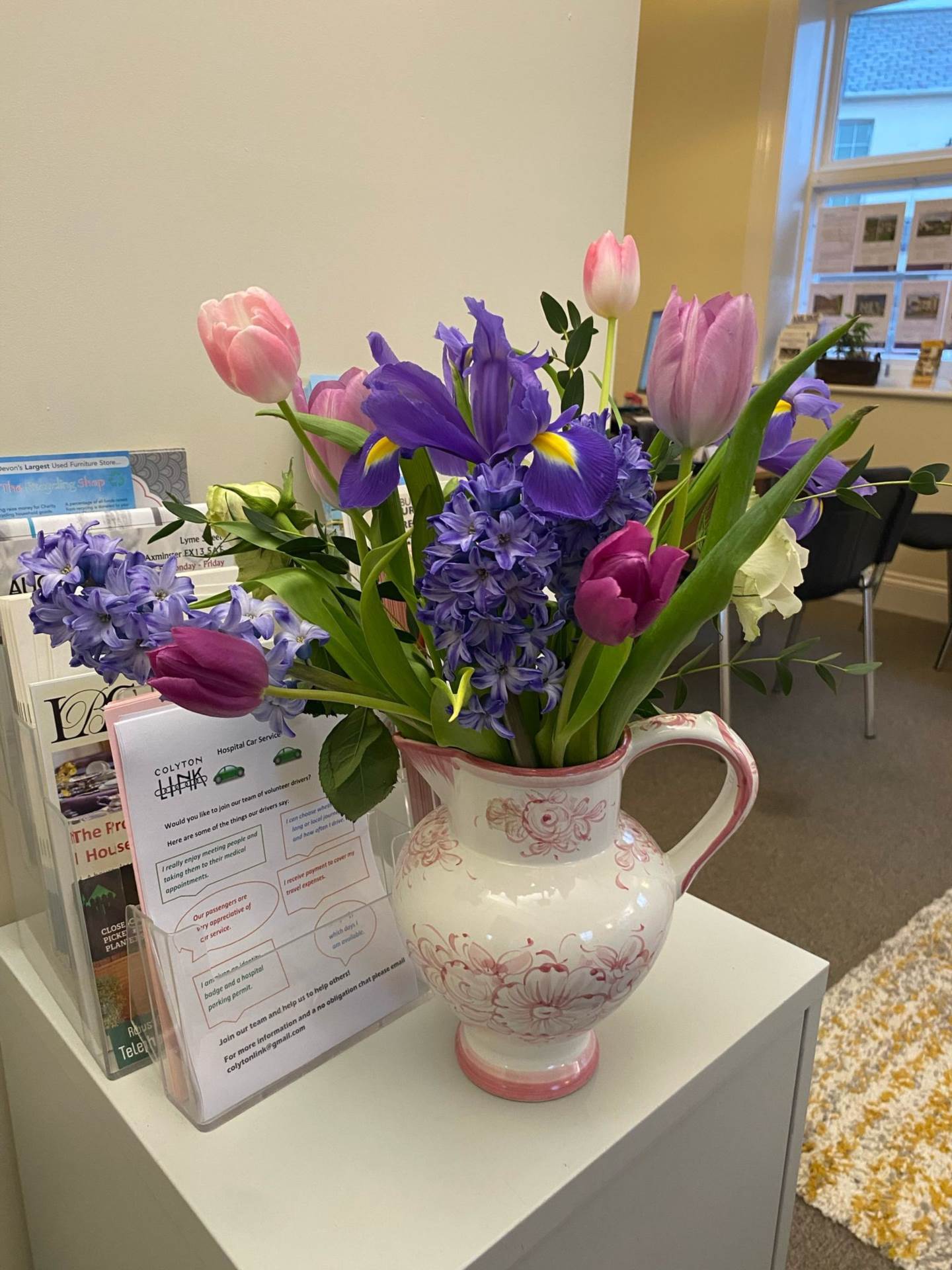 Lovely Flowers for the Team