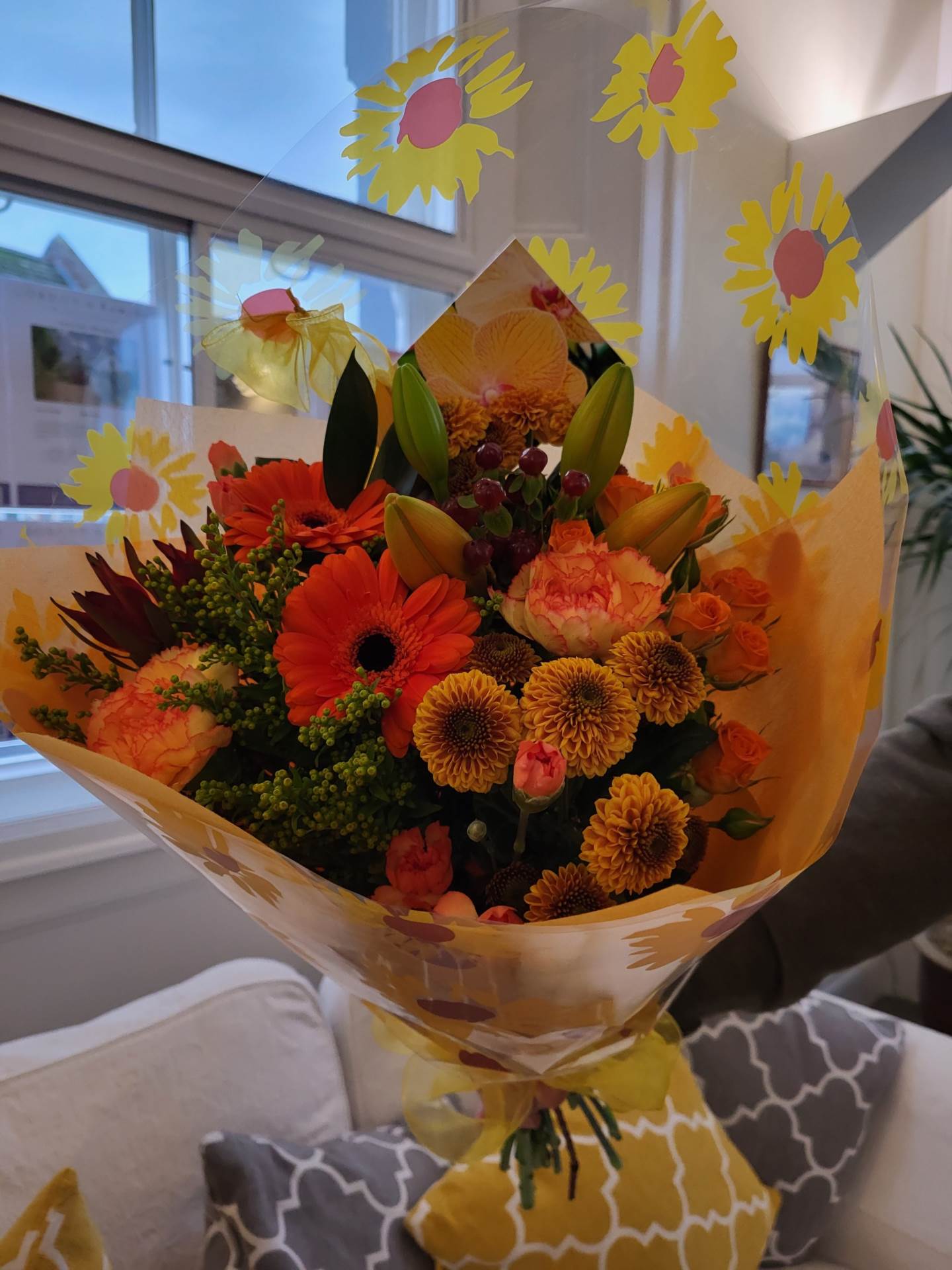 Lovely Flowers Arrived Today