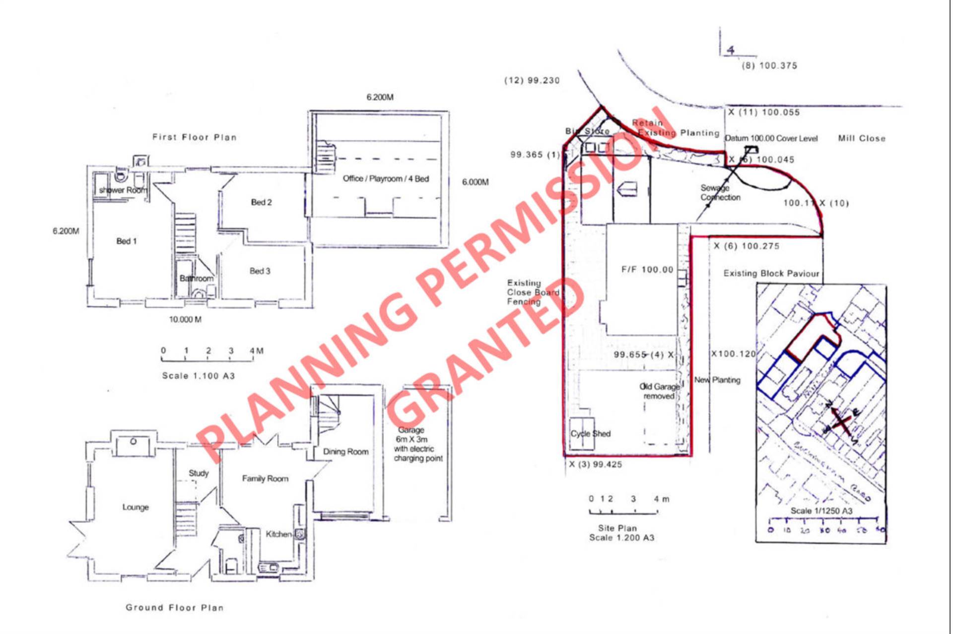 Building Plot Mill Close, Winslow, Image 2
