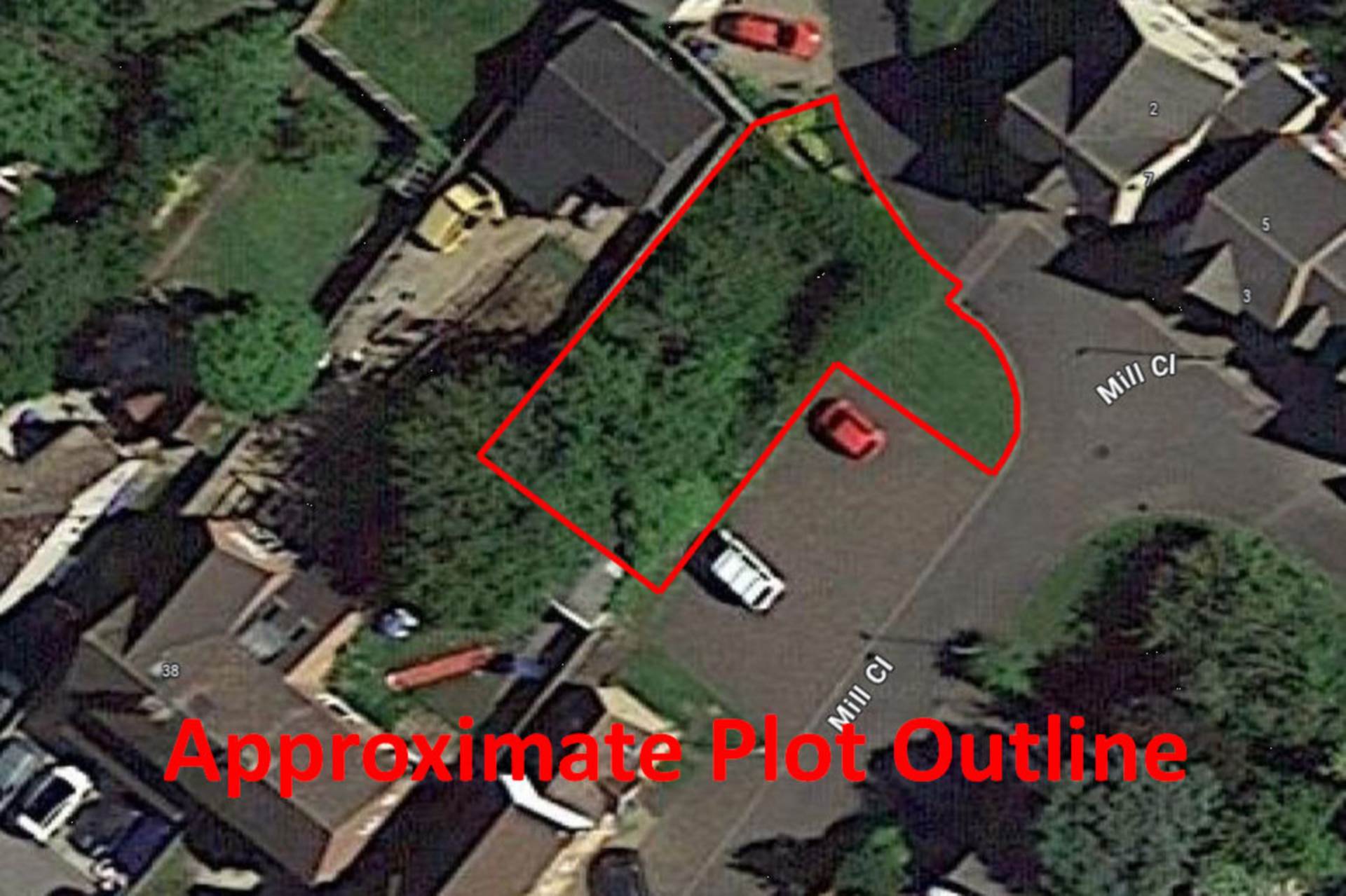 Building Plot Mill Close, Winslow, Image 3