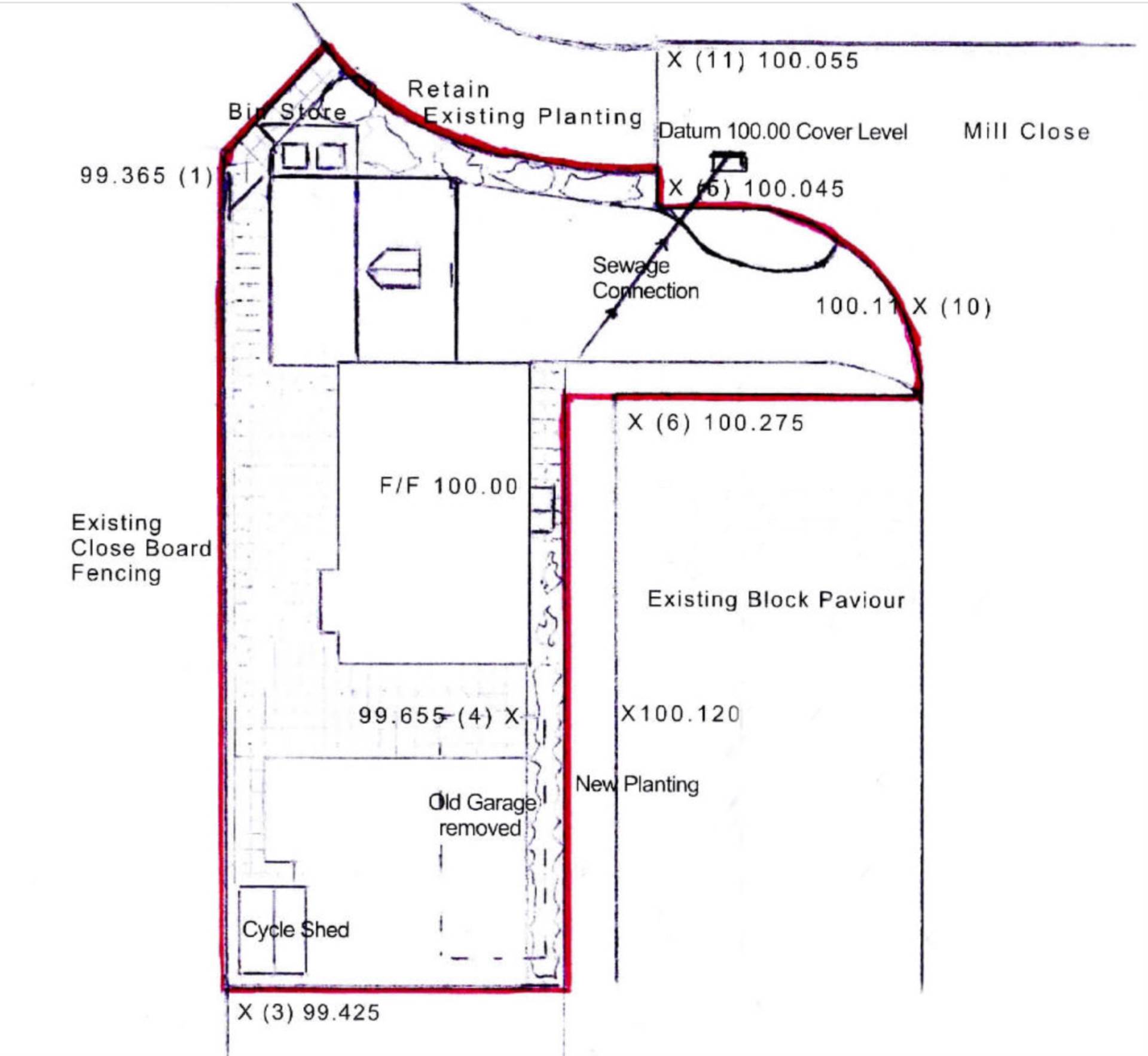 Building Plot Mill Close, Winslow, Image 5