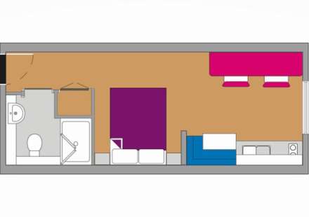 Premium Studio Flat, Unilife, Image 4