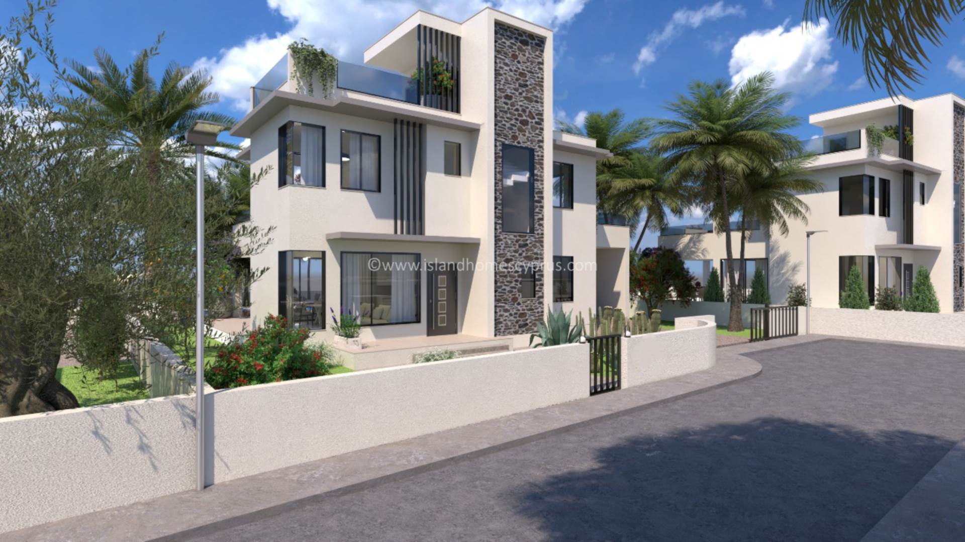 5 bedroom, 3 bathroom detached NEW BUILD villa with private SWIMMING POOL and optional roof terrace, in a fantastic location 800m to the beach in Protaras - AER103DP