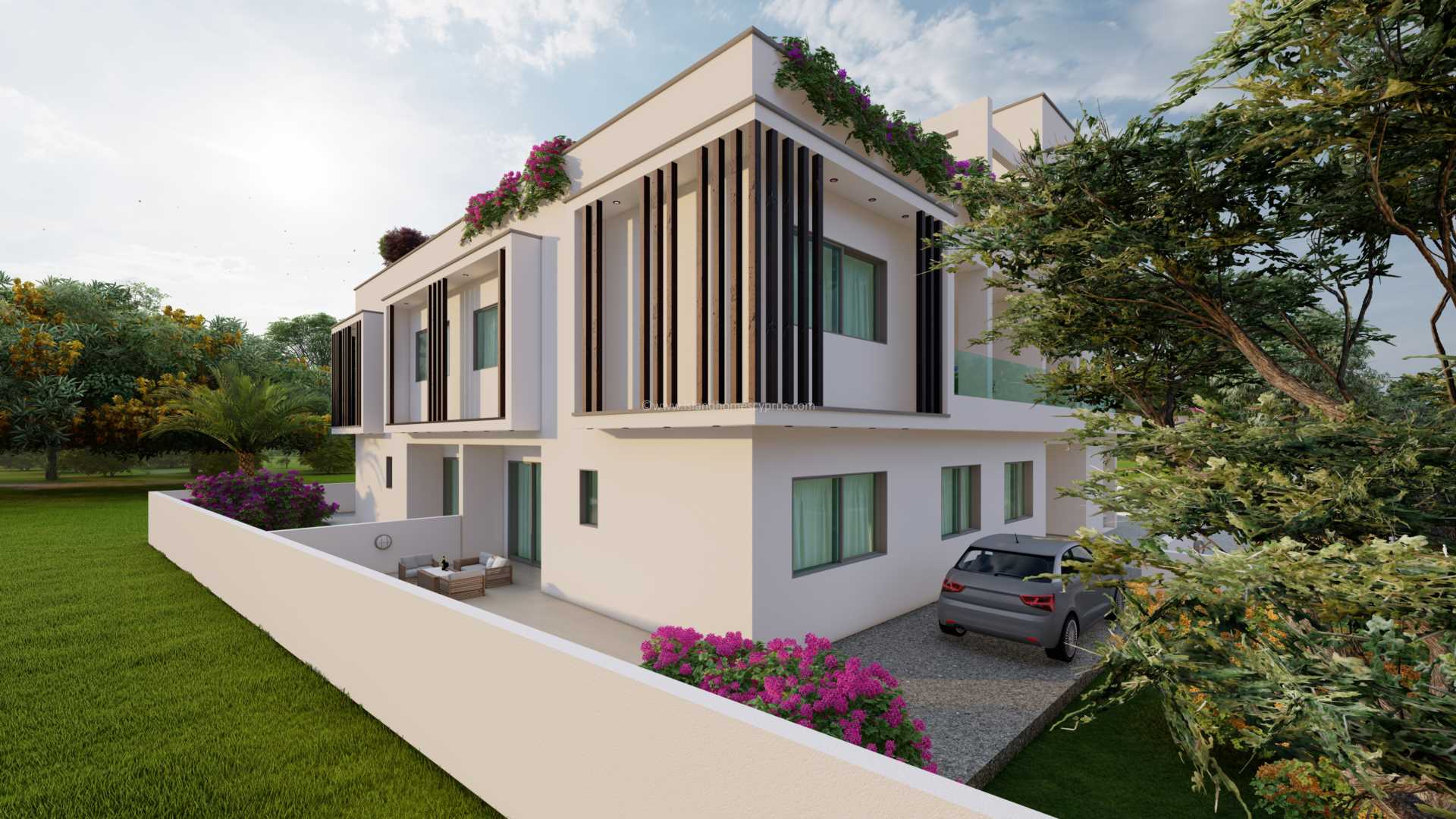House in Deryneia - view 1