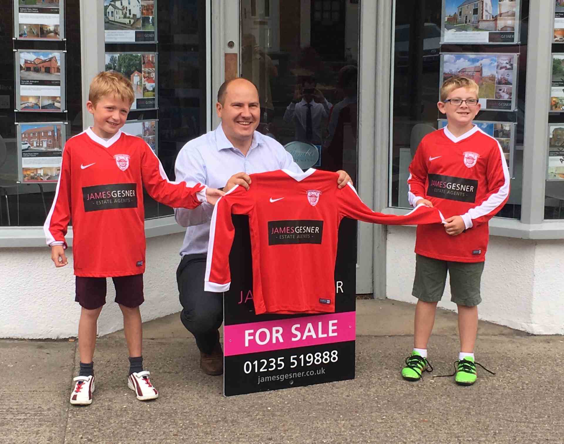 TeamJG sponsors Didcot Town u9s