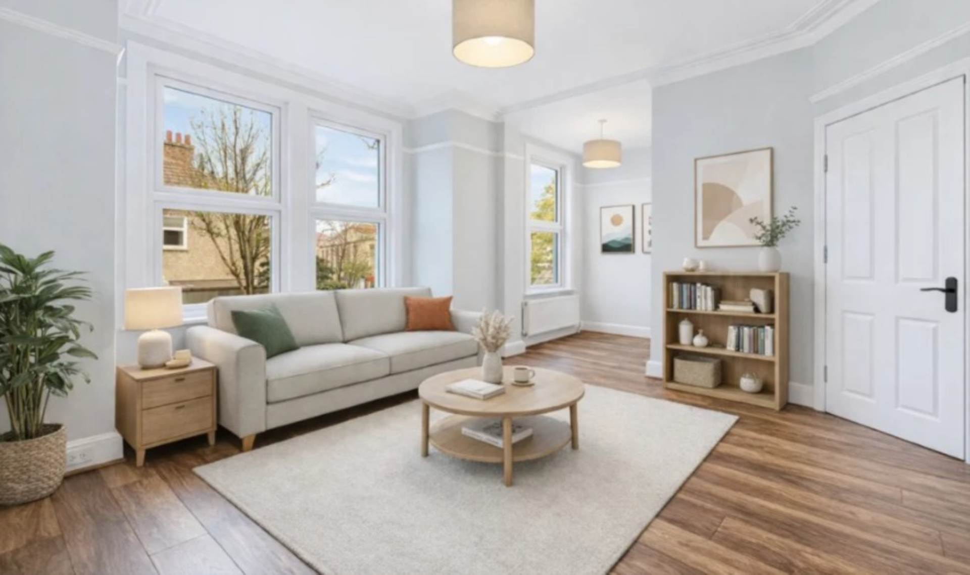 London W5 4SL 3 bed maisonette rental property internal/external image-1