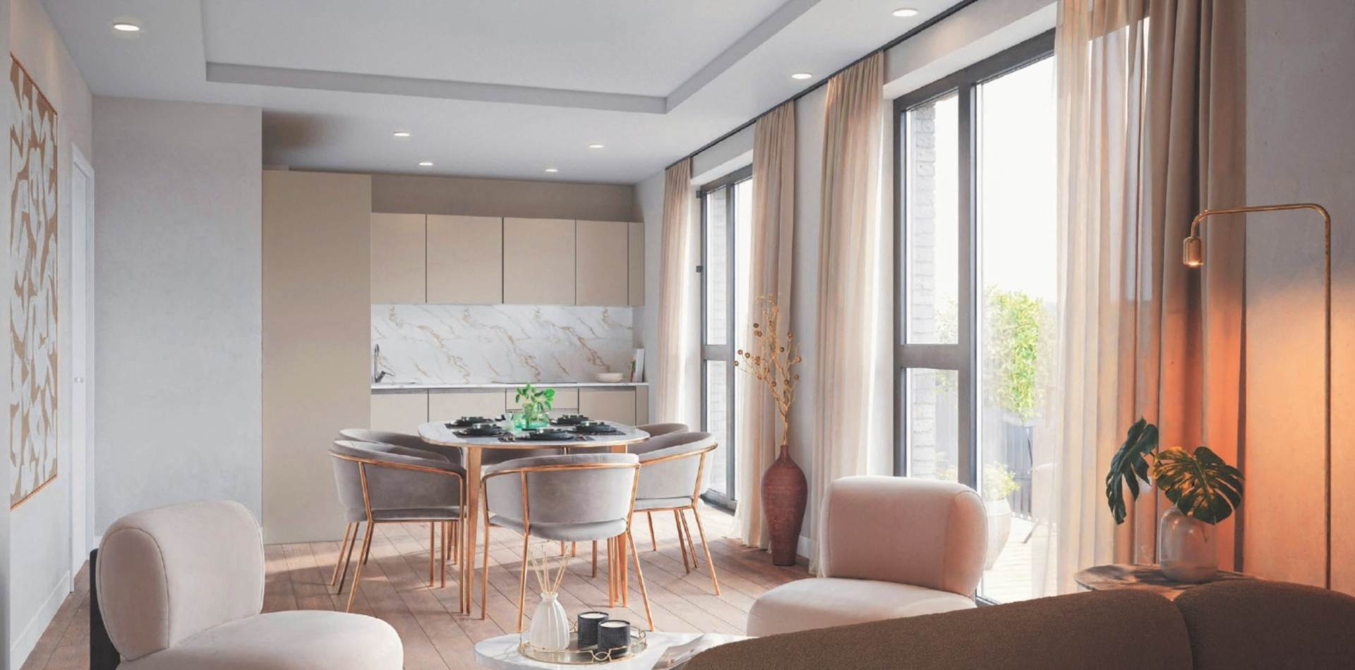 1 ベッド フラット ロンドン売買物件 | Warwick Road, Ealing, London W5 Picure-1