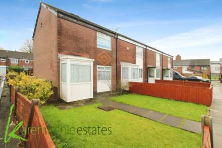 2 Bedroom End Terrace, Mere Hall Close, Bolton