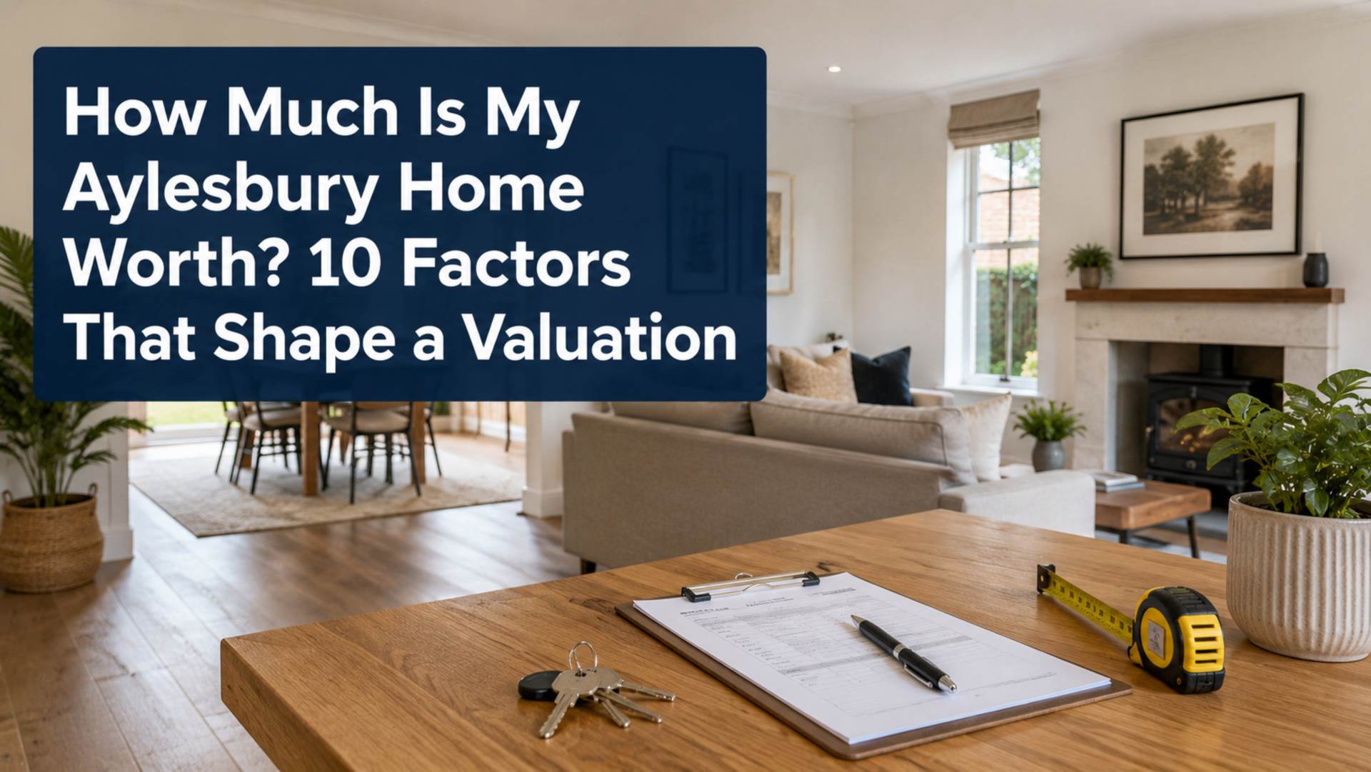 How much is my Aylesbury home worth? 10 factors that shape a valuation.