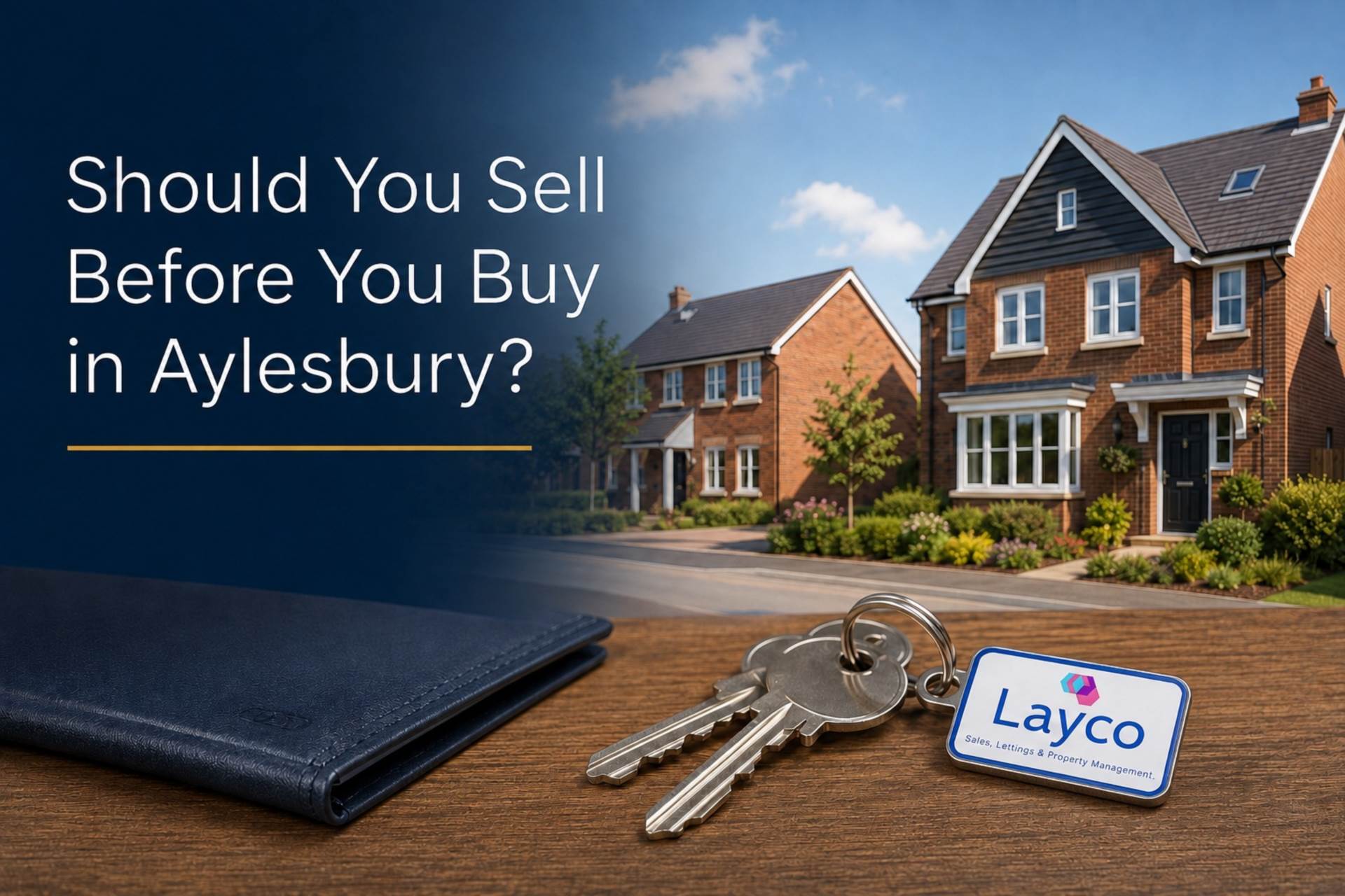 Should You Sell Before You Buy in Aylesbury?