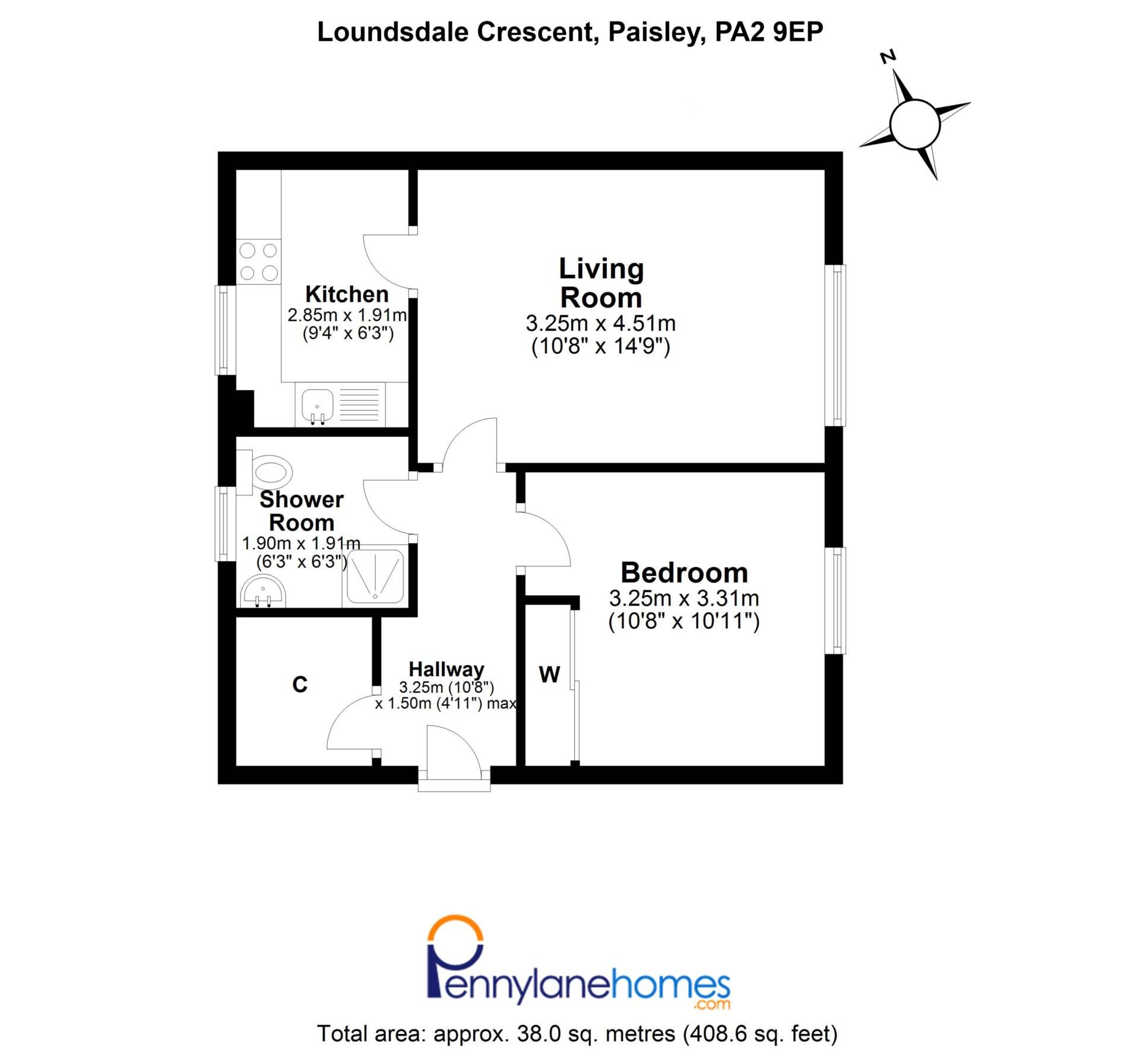 Lounsdale Crescent, Paisley, Image 10