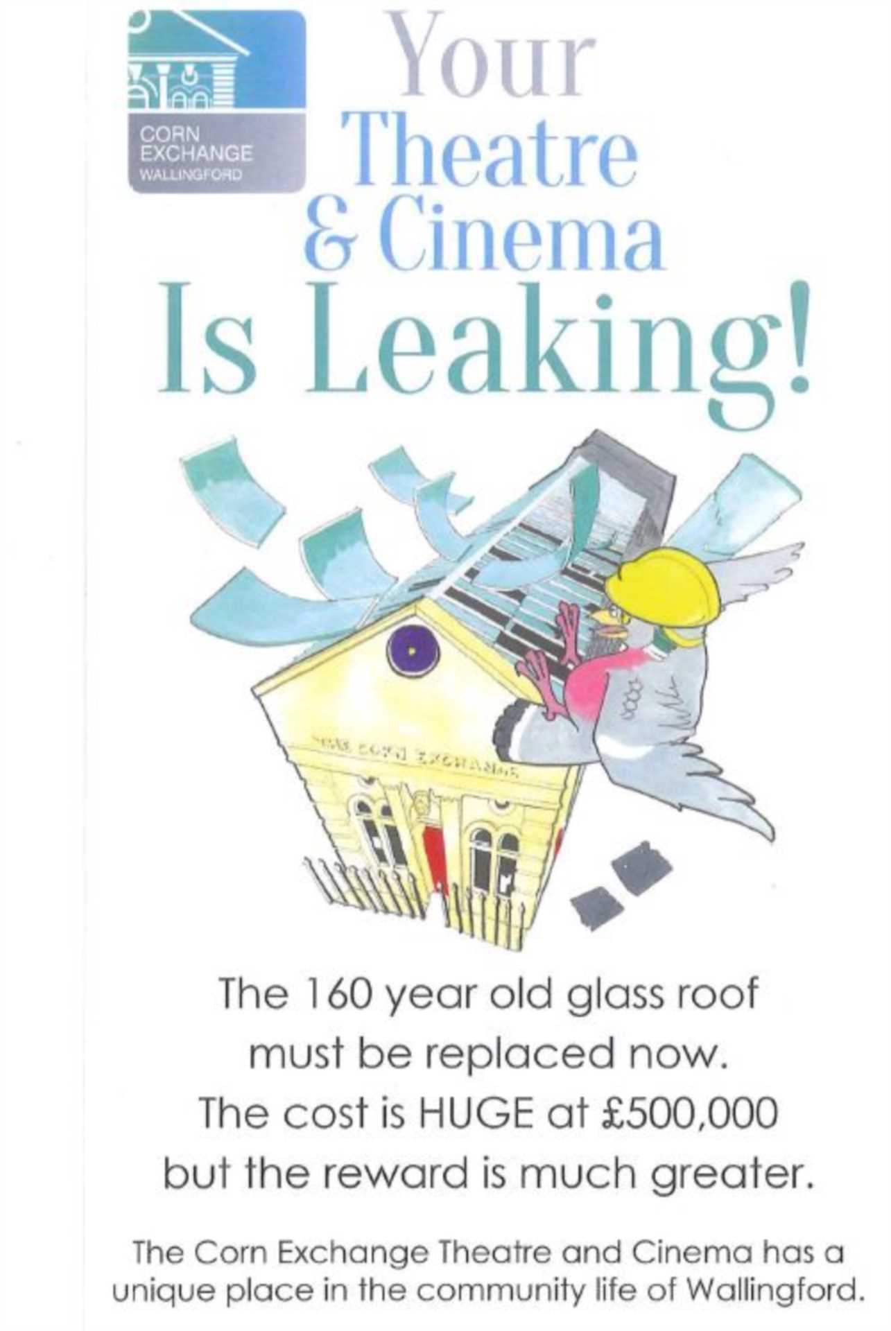 Your town`s cinema roof is leaking!