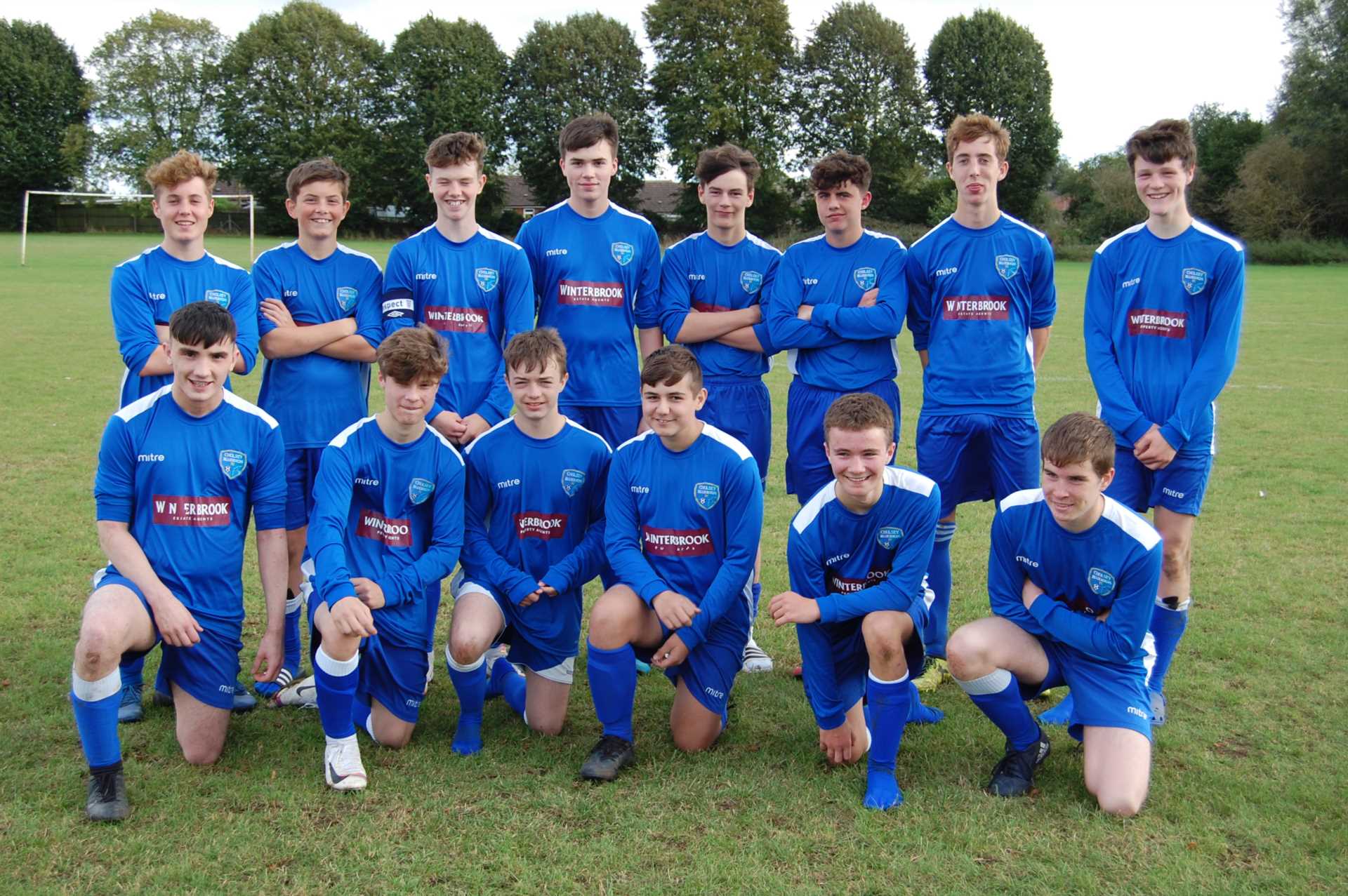 Proud continuing sponsors of Cholsey Bluebirds under 16`s