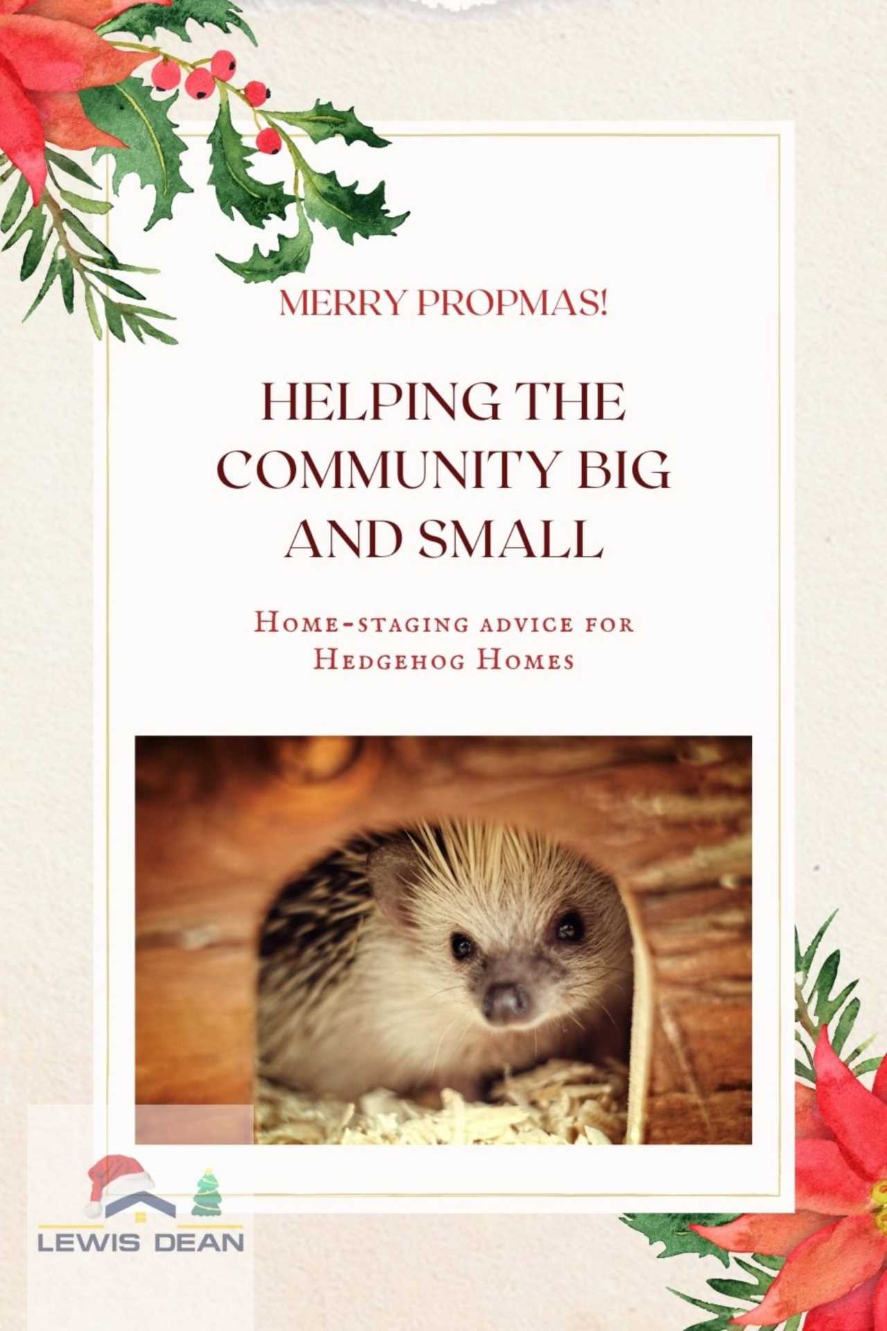 Helping the Community Big and Small