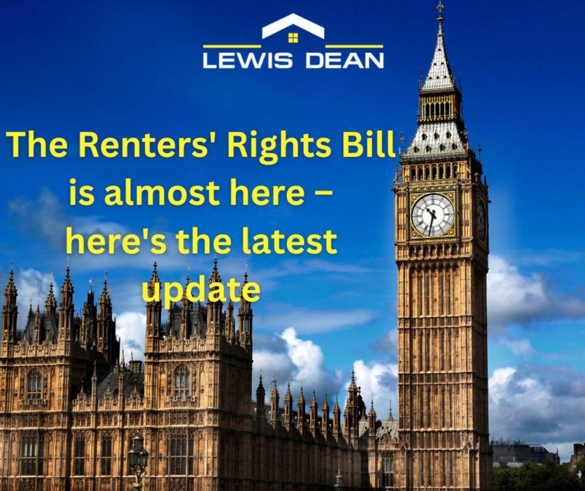 The Renters` Rights Bill is almost here – here`s the latest update from us at Lewis Dean 👇