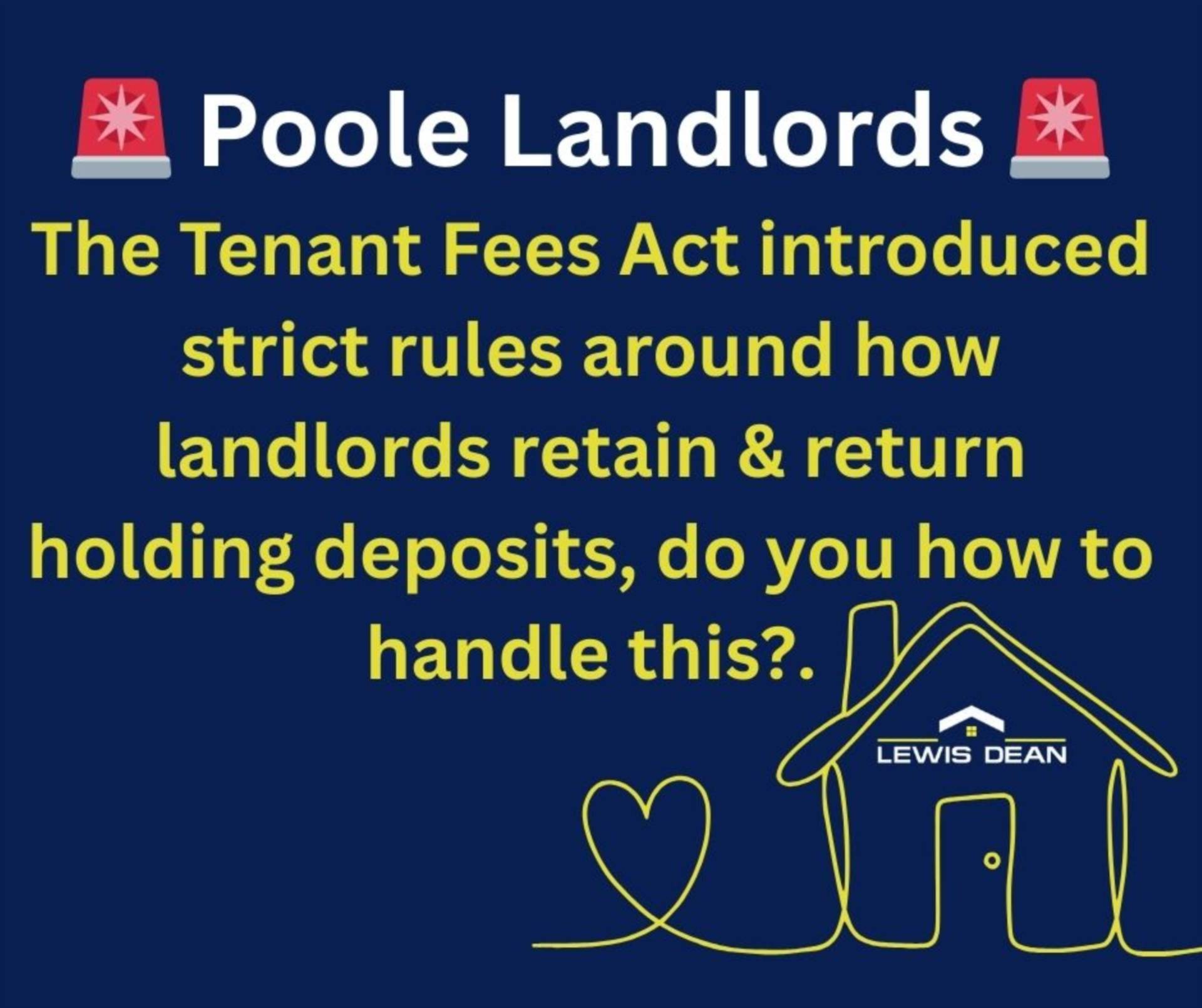 The Tenant Fees Act introduced strict rules around how landlords retain and return holding deposits.