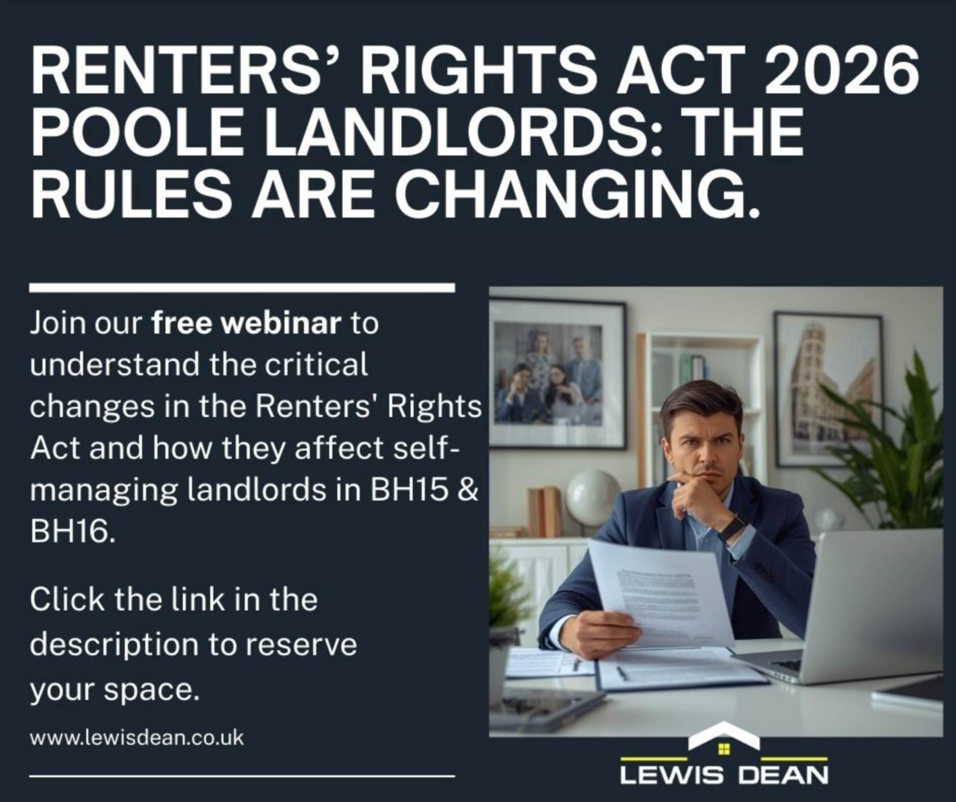 Section 21 is ending. Are you ready Poole Landlords?