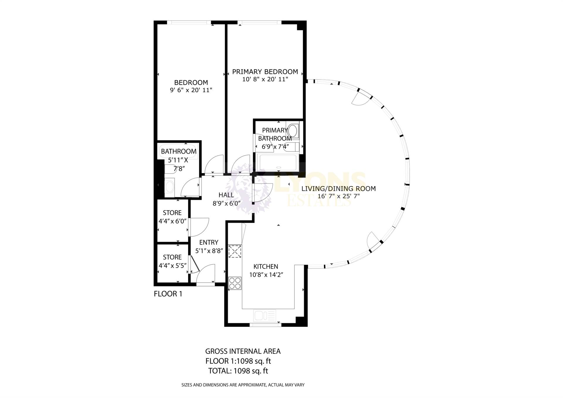 La Rue De Cararet, St Helier light bright airy plus secure parking 2 beds 2 bath immaculate, Image 6