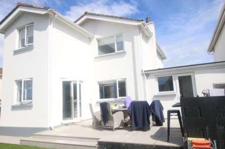 a transformation that works beautifully, in this 3-4 bed family  home safe secure garden for kids, light bright airy, Image 2