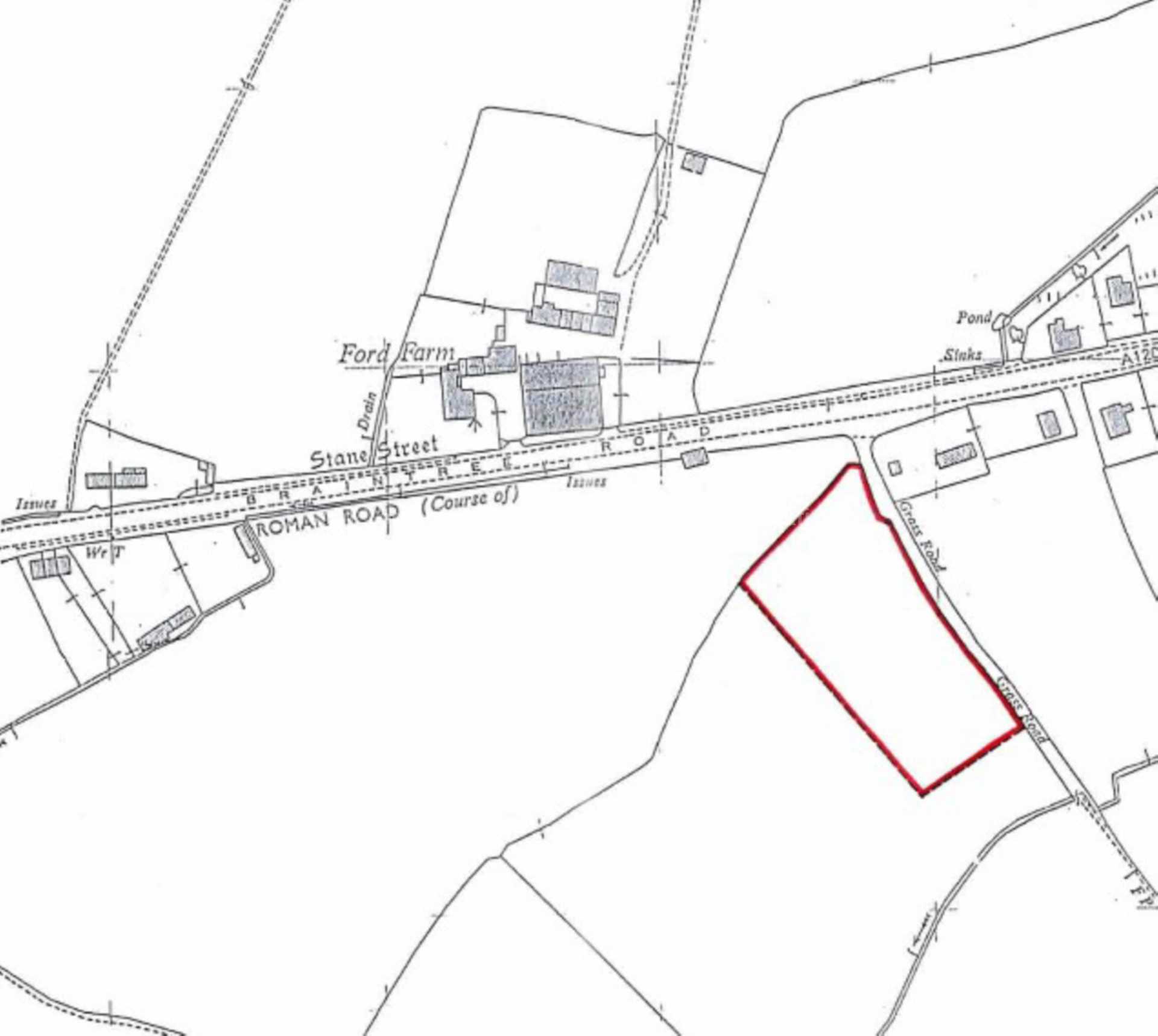 Land To The West Of Brook Cottage, Braintree Road, CM6 1HU, Image 1