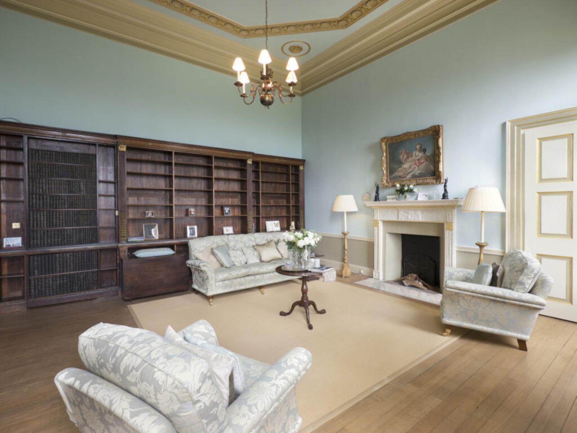 The Great Stair & Library, Burley on the Hill, Image 23