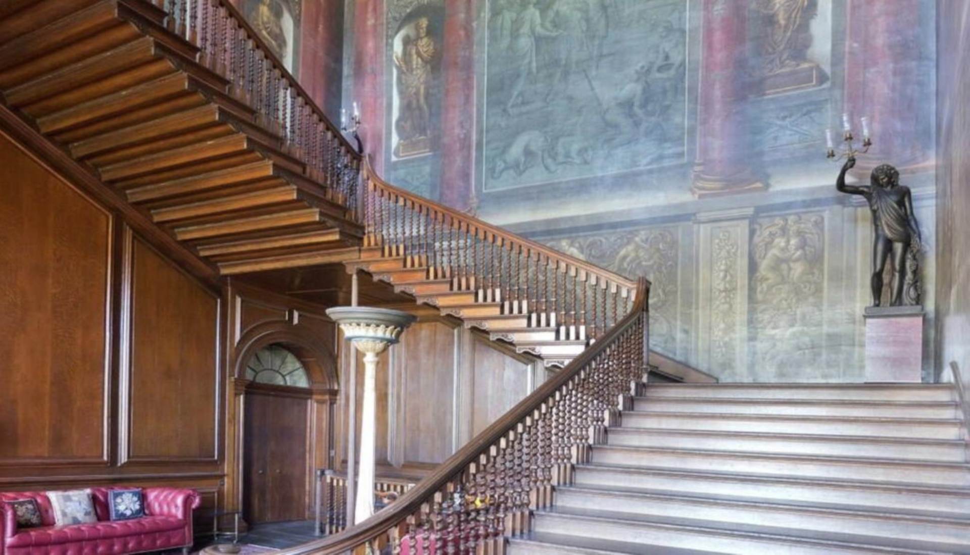 The Great Stair & Library, Burley on the Hill, Image 8