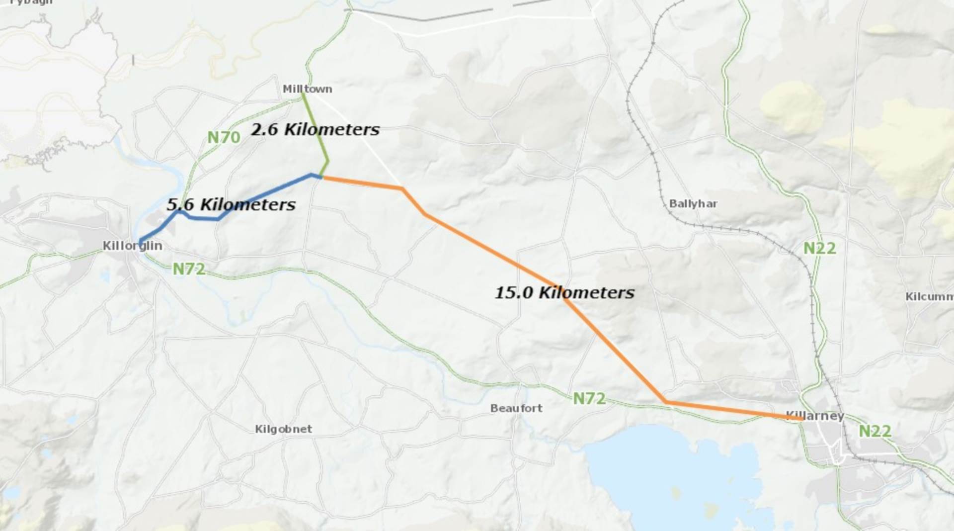Ballyvirrane, Milltown, Killarney, Co. Kerry V93 F3C9, V93 F3C9 Ballyvirrane, Milltown, Killarney, Co. Kerry V93 F3C9, V93 F3C9