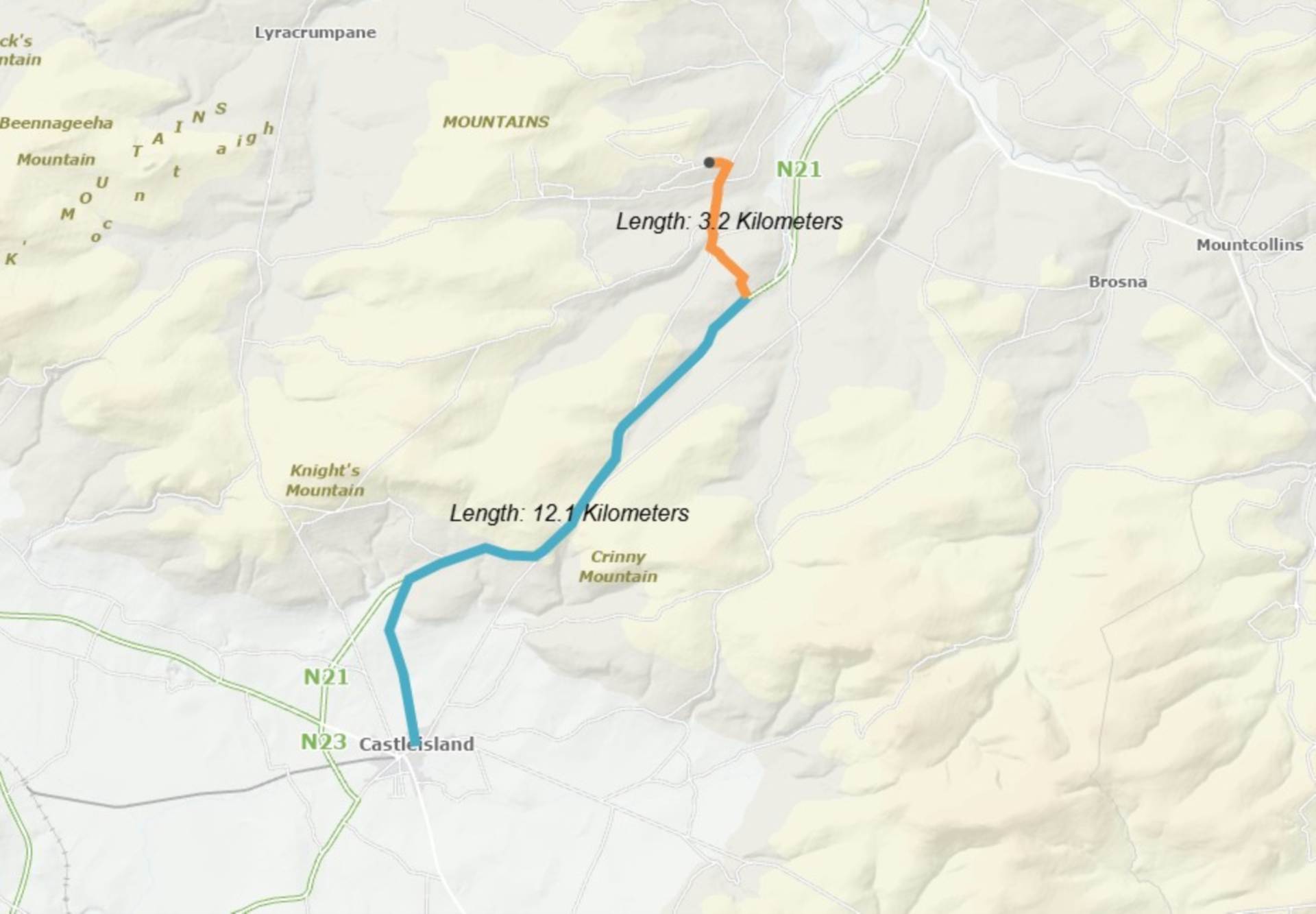 Knocknagoshel, Tralee, Co. Kerry V92 NT26 Knocknagoshel, Tralee, Co. Kerry V92 NT26