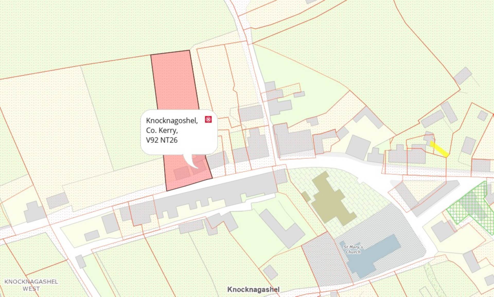Knocknagoshel, Tralee, Co. Kerry V92 NT26 Knocknagoshel, Tralee, Co. Kerry V92 NT26