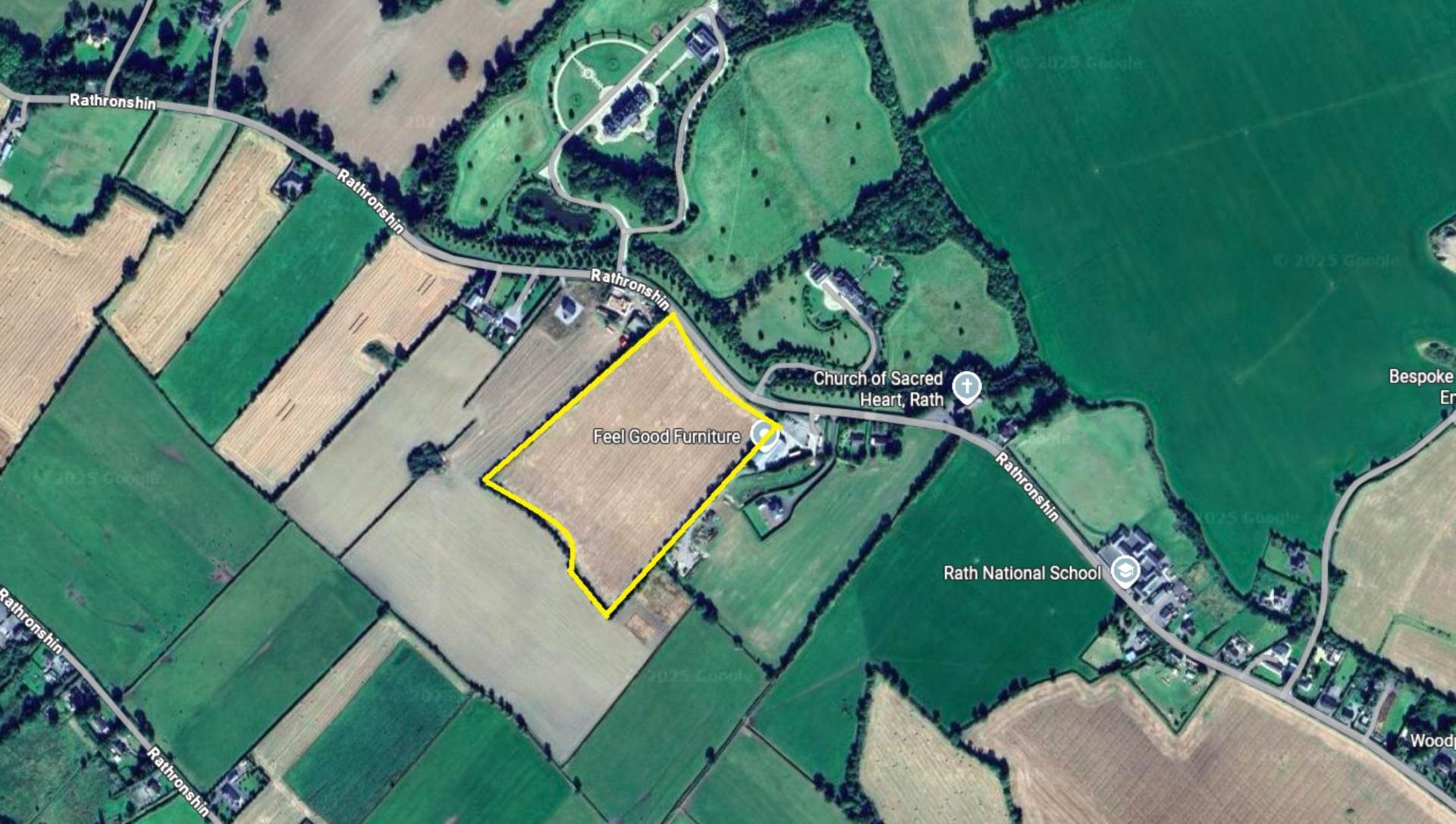 13.8 acres .Rathronshin, Ballybrittas