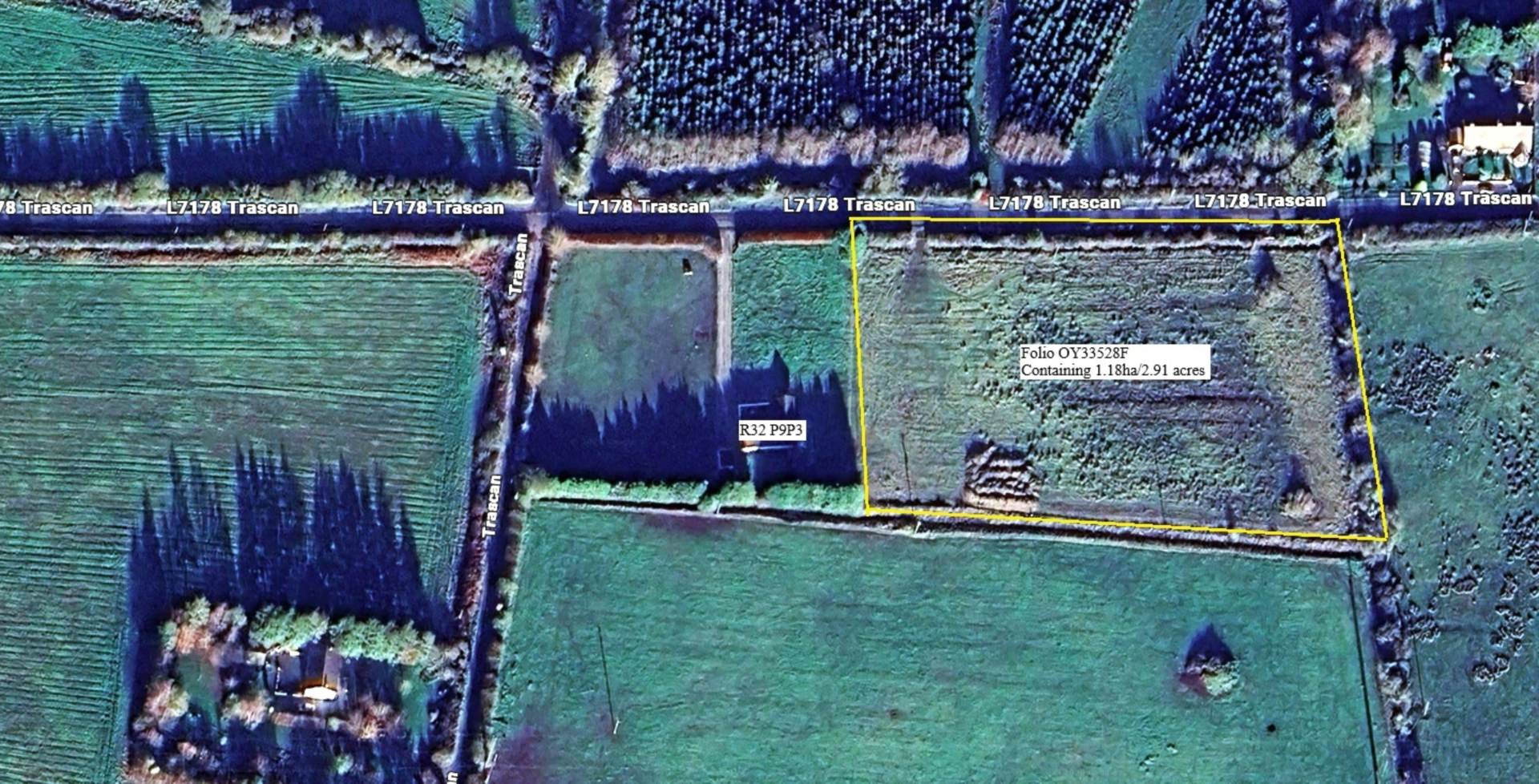 1.18ha /2.91-acres, Trascan, Portarlington