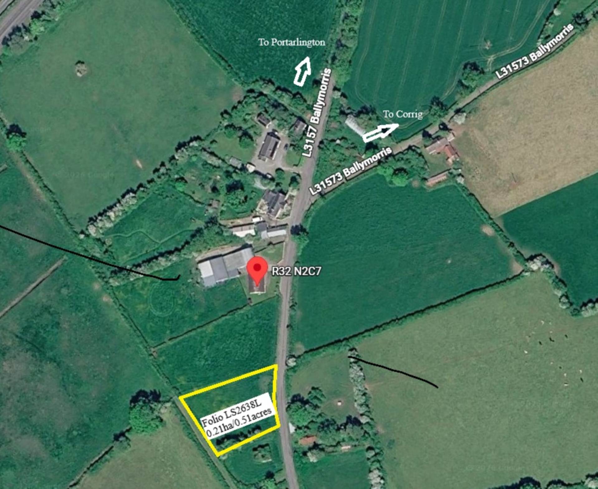 0.5 Acre Plot, Deerpark, Portarlington R32 N2C7, R32 N2C7