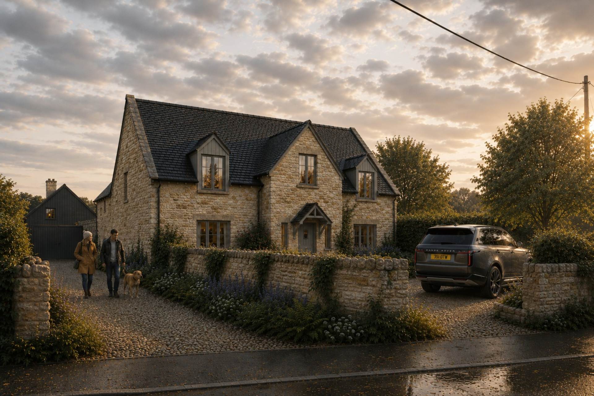 Rare building plot with planning permission in the heart of Kingham, Image 1
