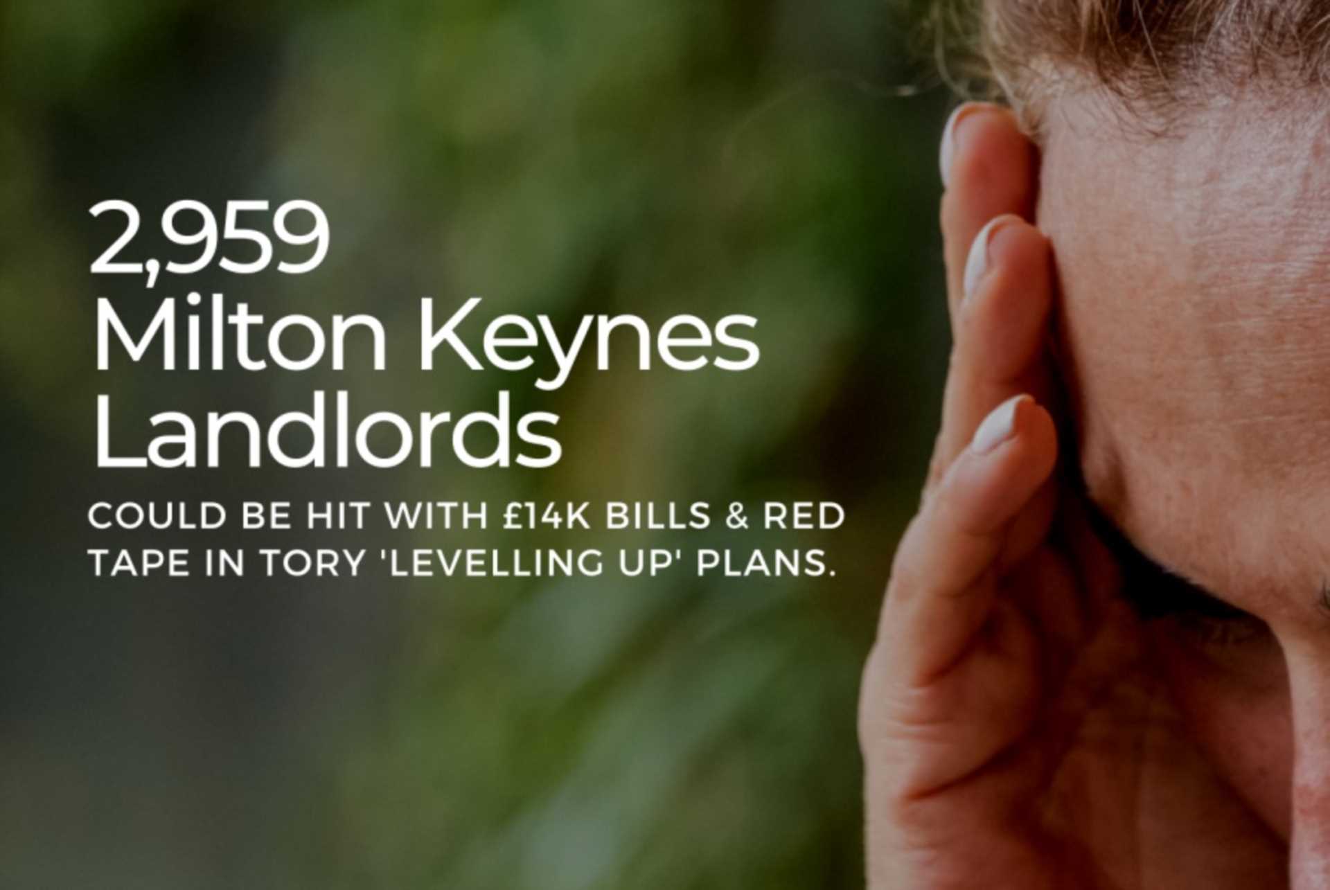 2,959 Milton Keynes Landlords Could Be Hit With £14k Bills and Red Tape in Tory `Levelling Up`​ Plans
