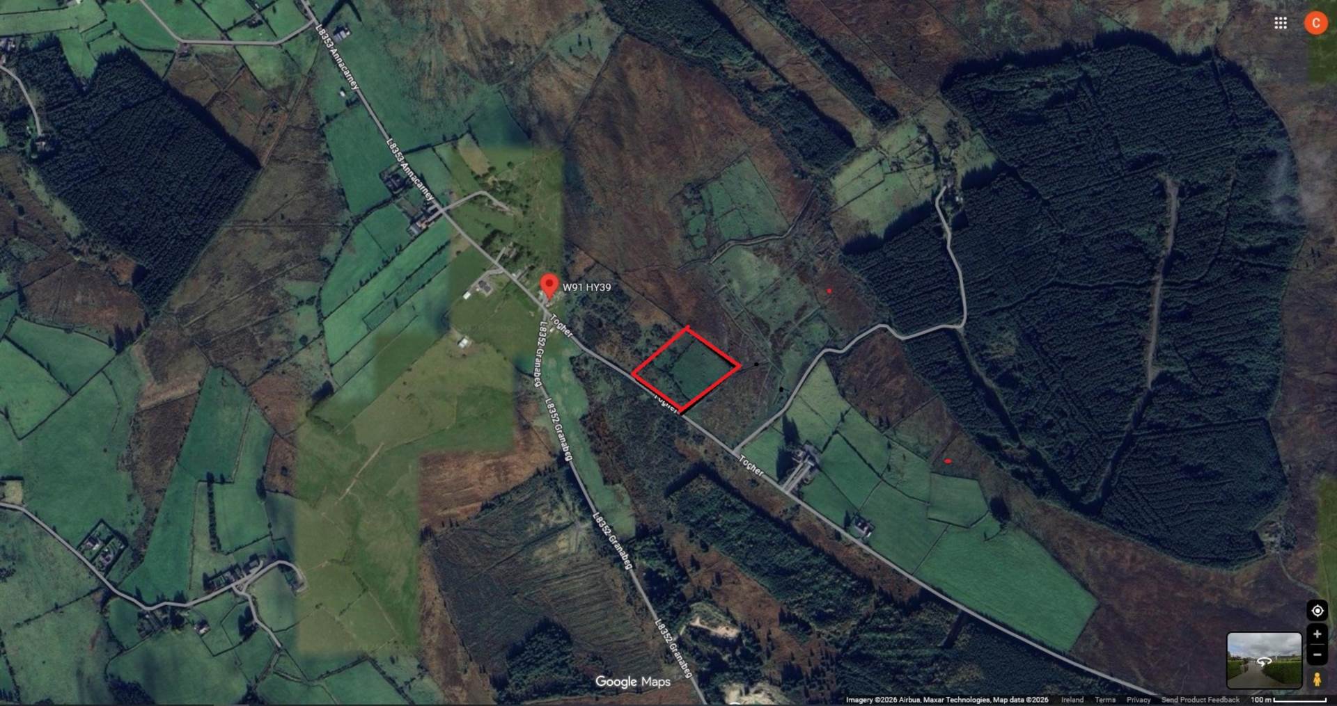 C. 4 Acre Agricultral Land at Togher, Valleymount, Co. Wicklow