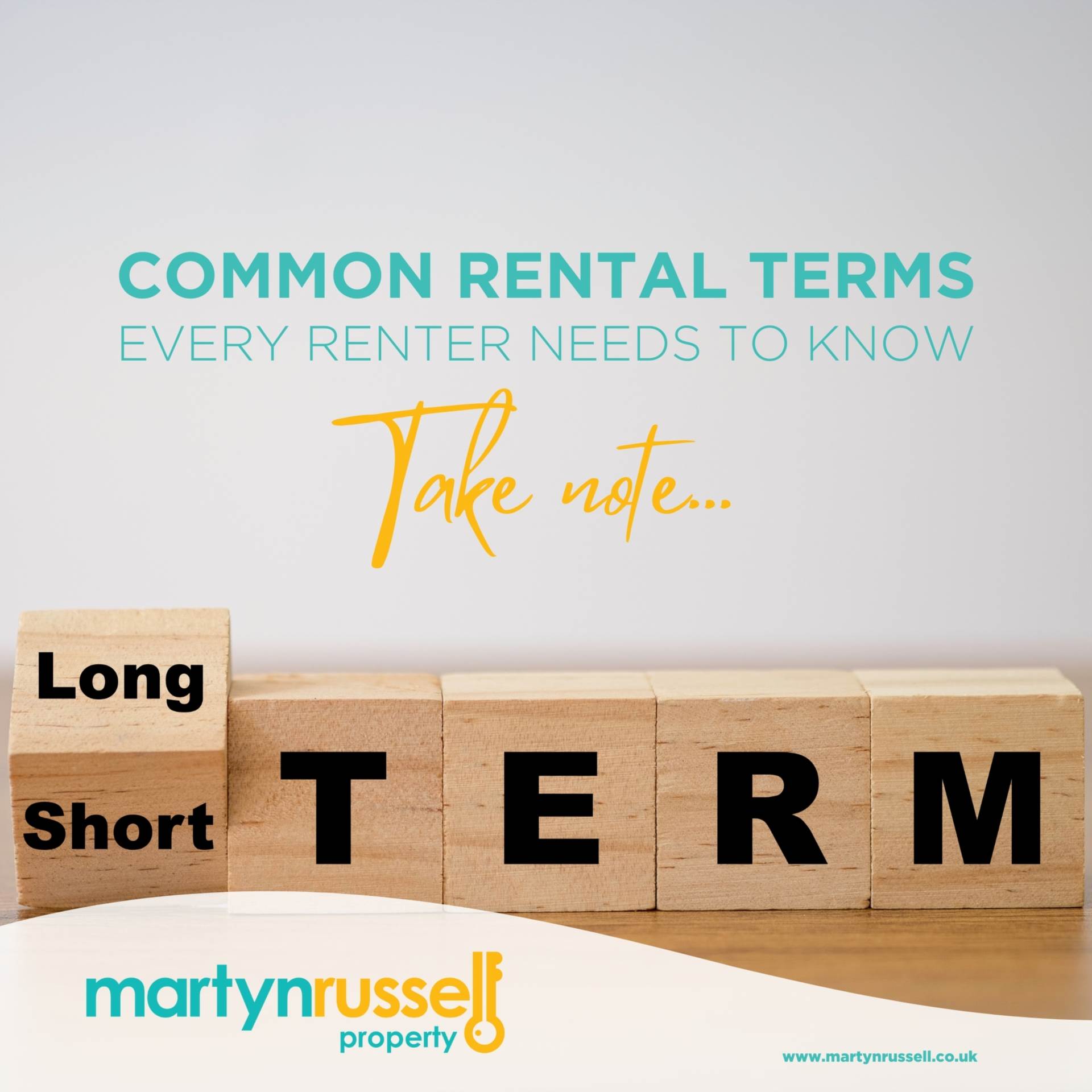 Common Rental Terms Every Renter NEEDS to Know!