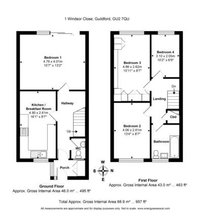 Room 4, 1 Windsor Close, Onslow Village, Guildford, GU2 7QU, Image 23