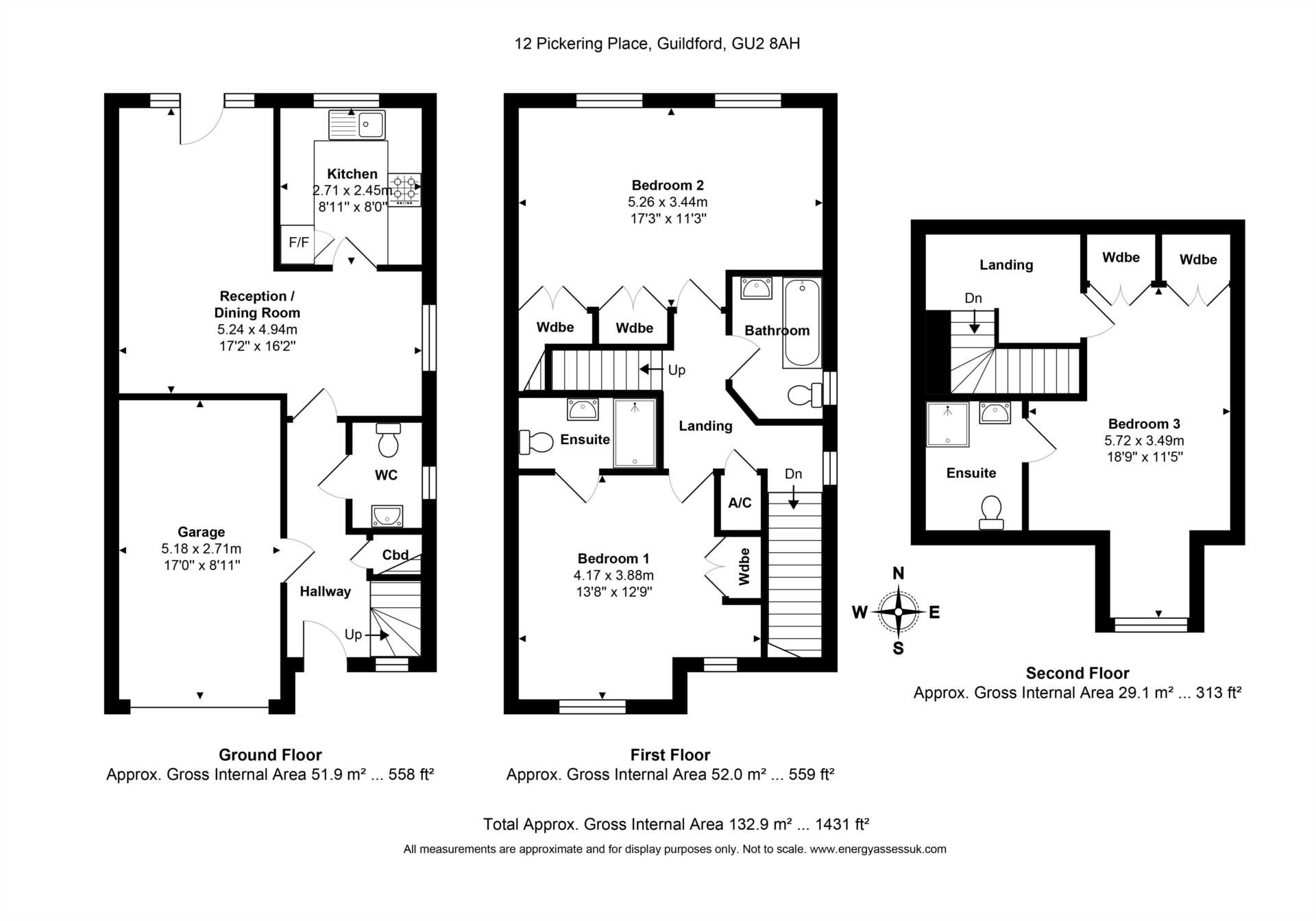 Room 1 : 12 Pickering Place, GU2 8AH, Image 24