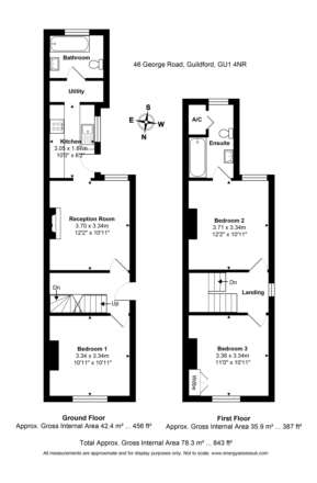 Room 3: 46 George Road, Guildford, GU1 4NR- NO ADMIN FEES!, Image 17