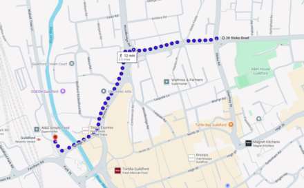 Room 3: Flat 4, 30 Stoke Road, Guildford, GU1 4HR, Image 18