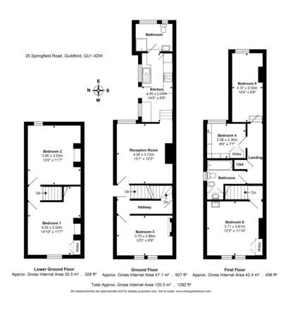 Room 3: 25 Springfield Road, Guildford, Surrey GU1 4DW, Image 24