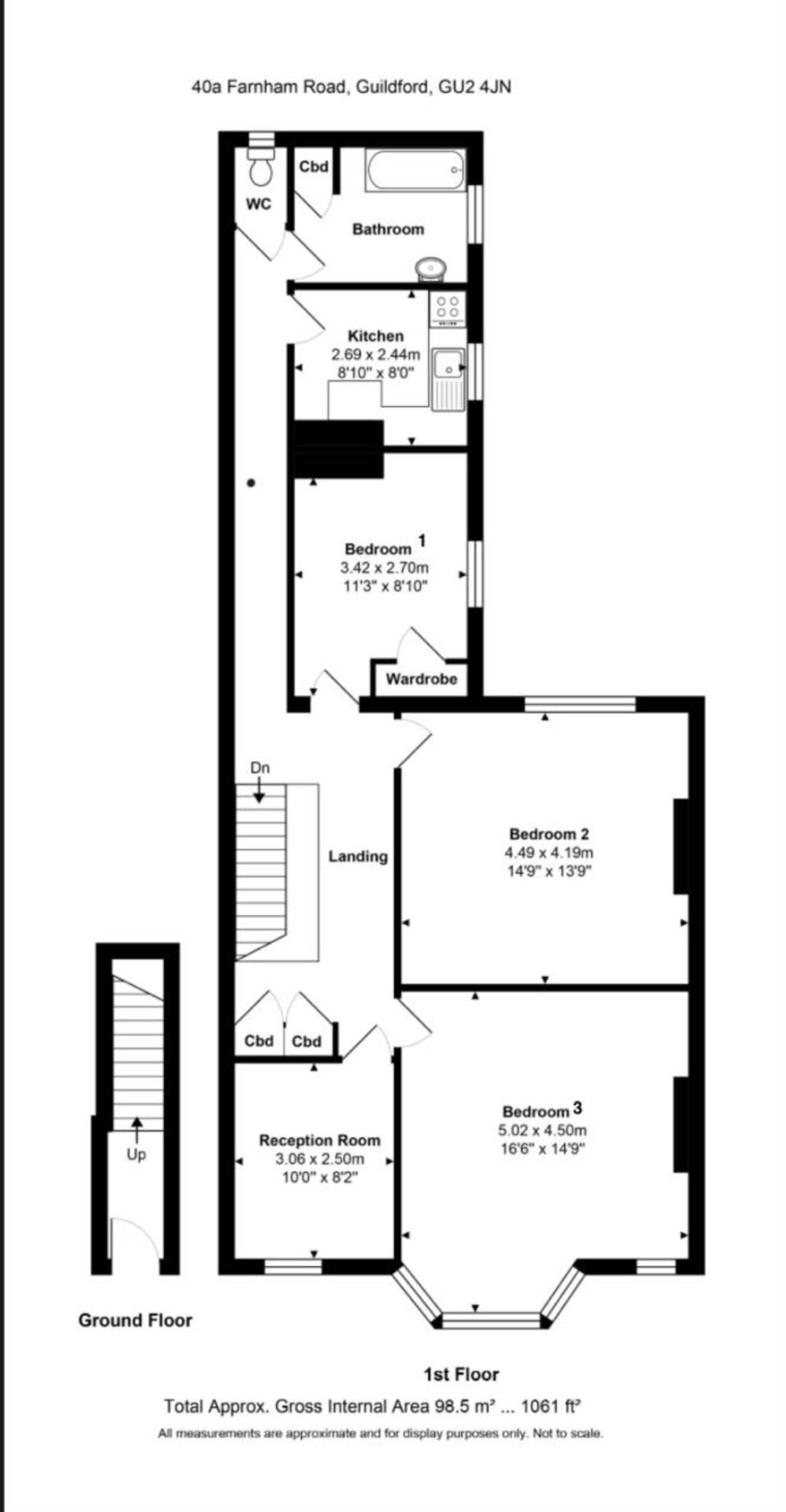 Room 4, 40a Farnham Road, Onslow, GU2 4JN, Image 7