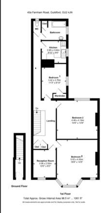 Room 4, 40a Farnham Road, Onslow, GU2 4JN, Image 7