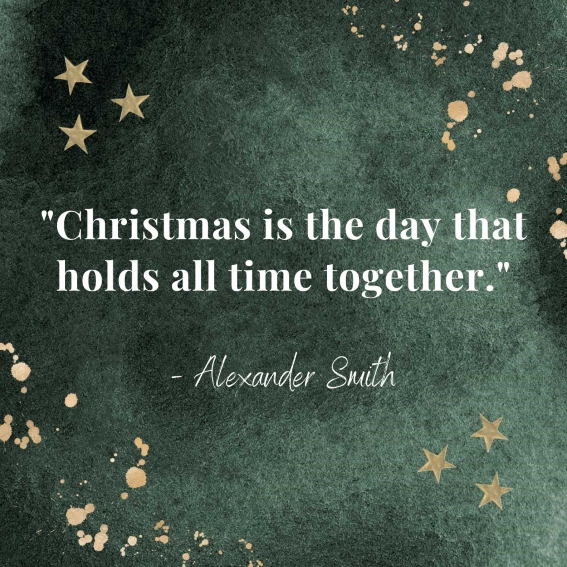 Merry Christmas One and All