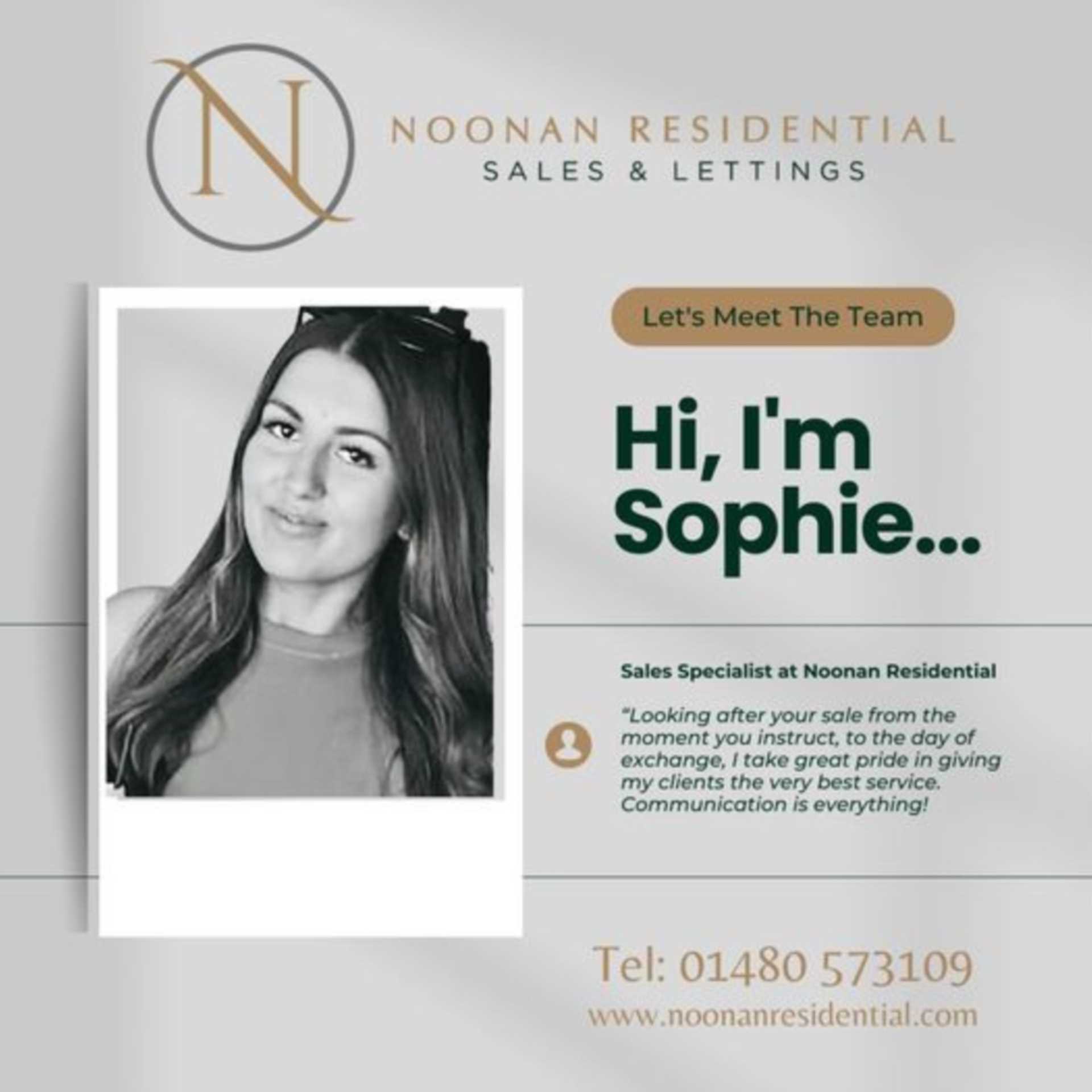 Meet Our Sophie Purdie...