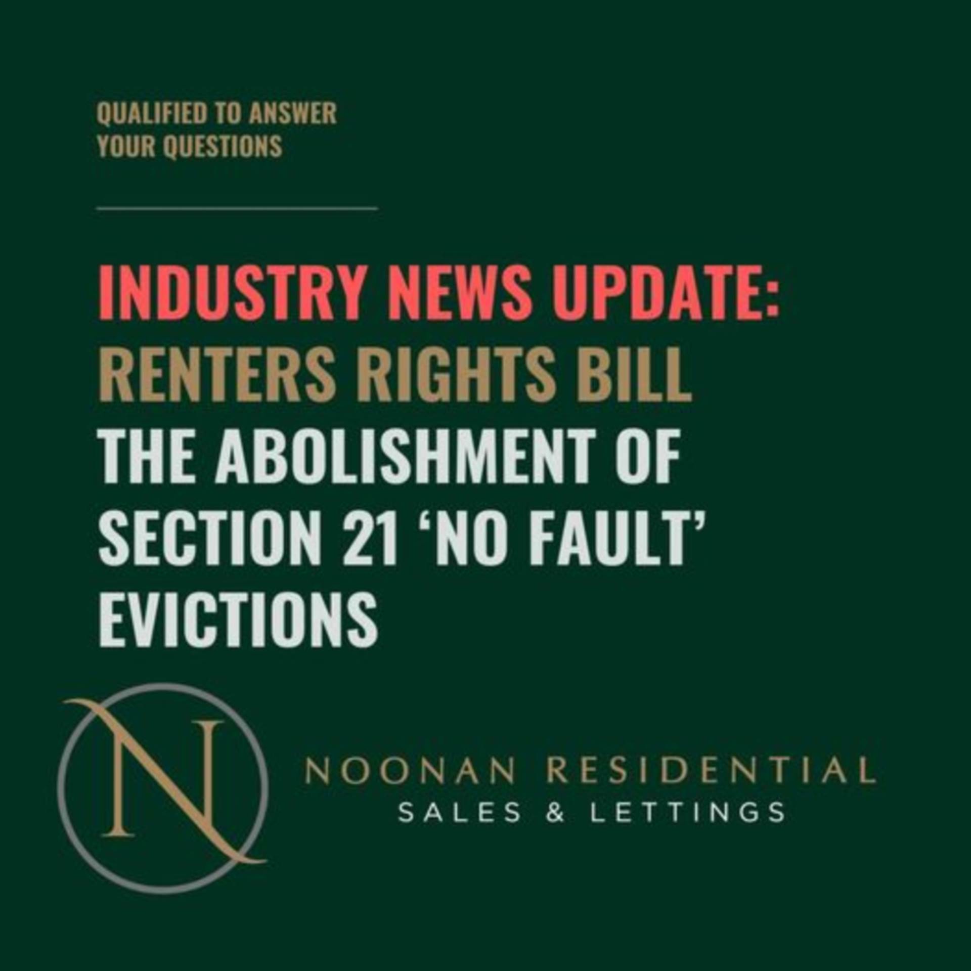 The Abolishment of Section 21 ‘No Fault` Evictions