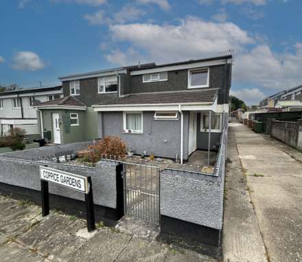 4 Bedroom End Terrace, Coppice Gardens, Crownhill, PL5 3DB